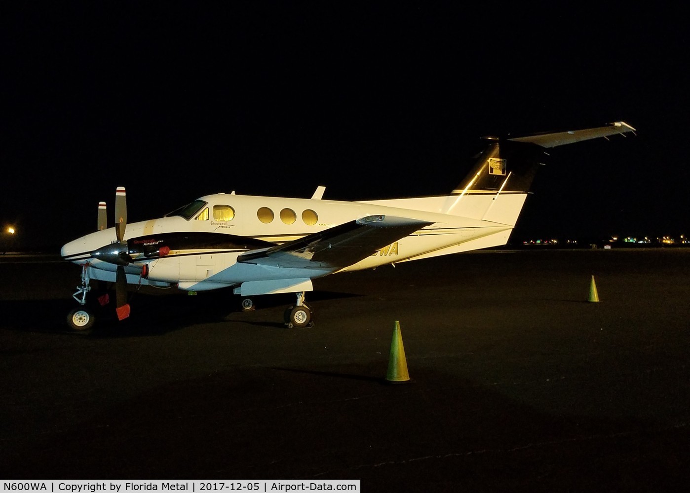 N600WA, 1980 Beech F90 King Air C/N LA-71, F90 Kingair