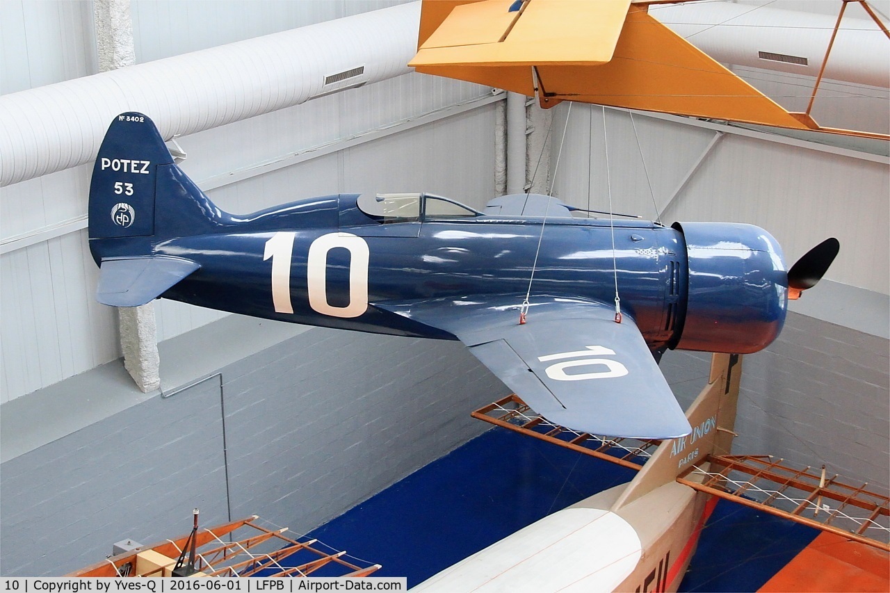 10, 1933 Potez 53 C/N 01, Potez 53, Exibited at Air & Space Museum Paris-Le Bourget (LFPB)