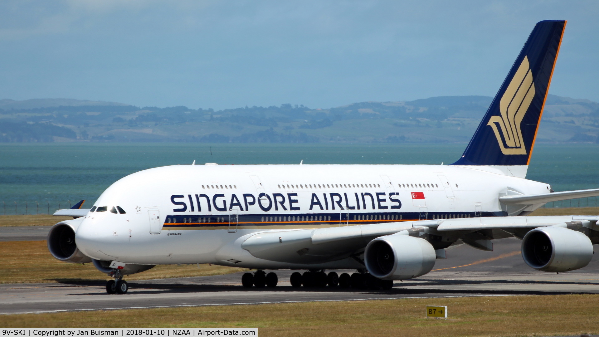 9V-SKI, 2009 Airbus A380-841 C/N 034, Singapore Airlines