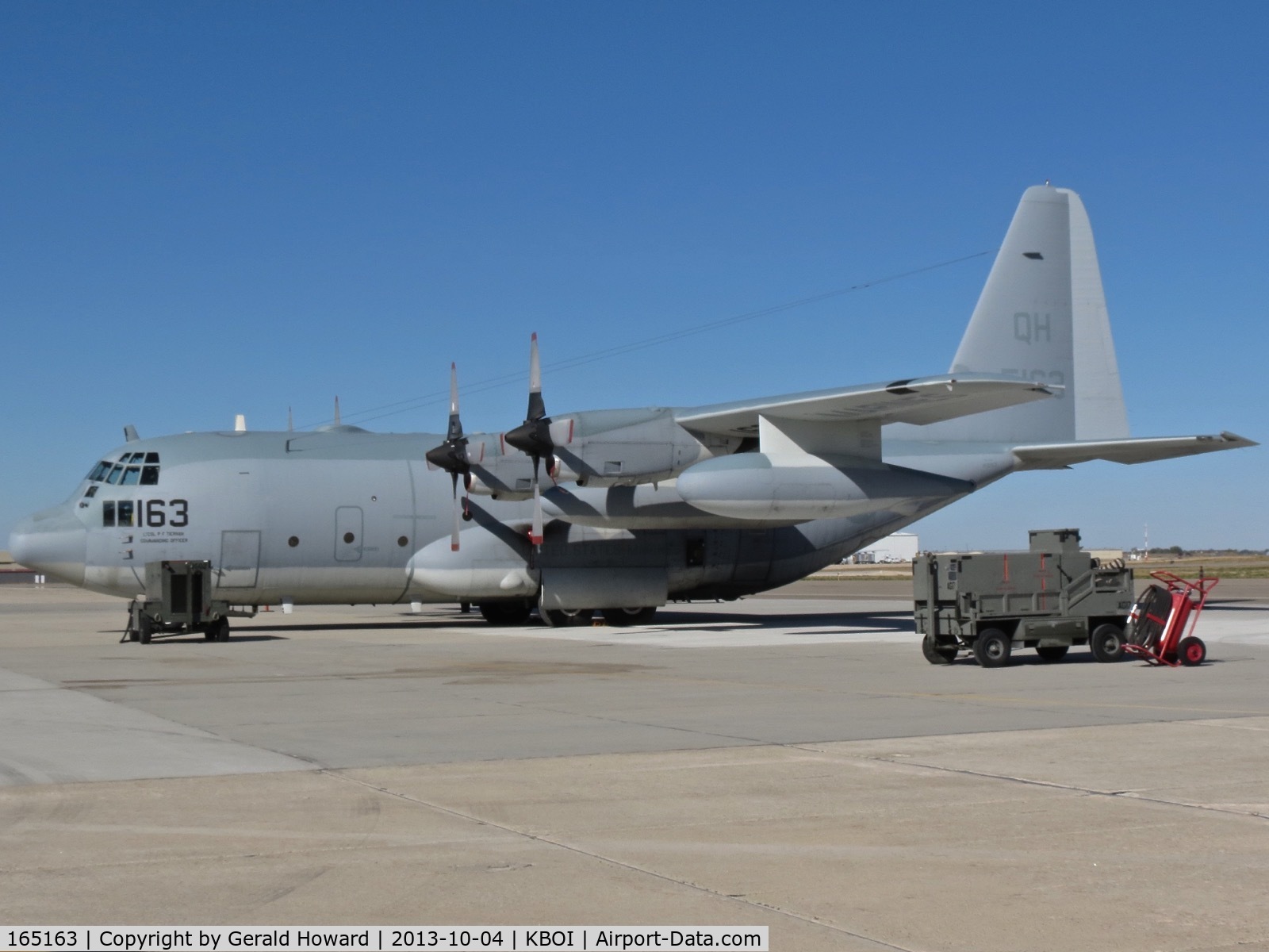 165163, 1993 Lockheed KC-130T Hercules C/N 382-5340, VMGR 234 “Rangers” NAS Fort Worth, TX.