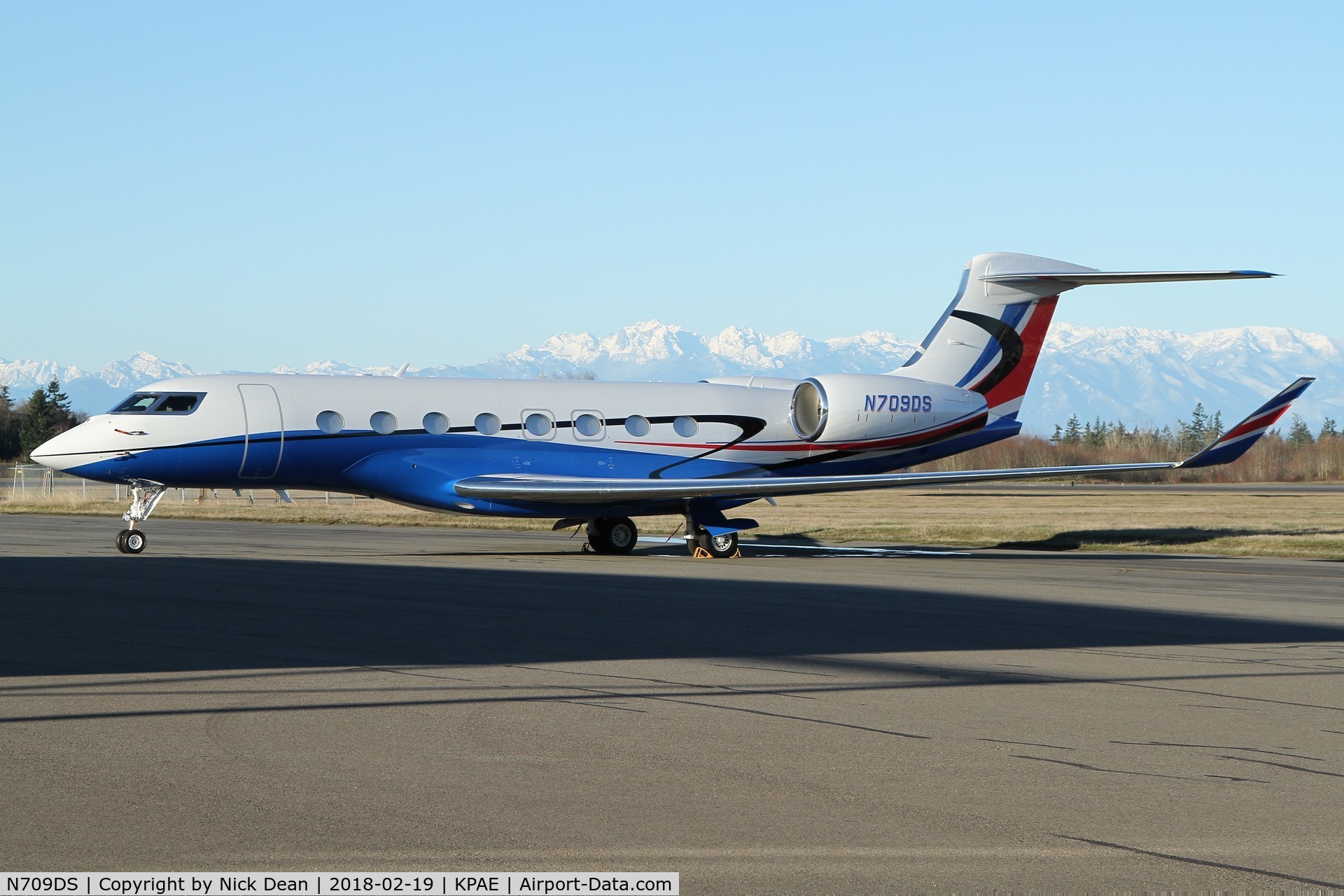 N709DS, 2008 Bombardier BD-700-1A10 Global Express XRS C/N 9278, KPAE/PAE Clearly not a Glex