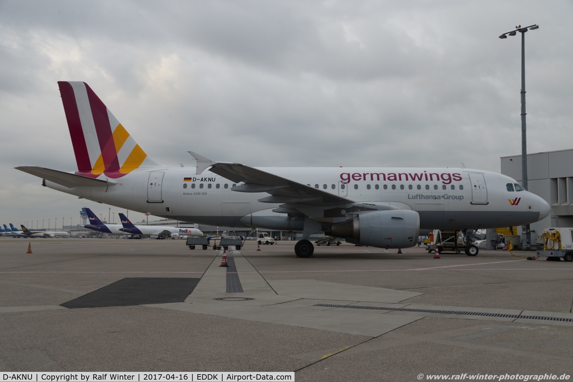 D-AKNU, 2005 Airbus A319-112 C/N 2628, Airbus A319-112 - 4U GWI Germanwings - 2628 - D-AKNU - 16.04.2017 - CGN