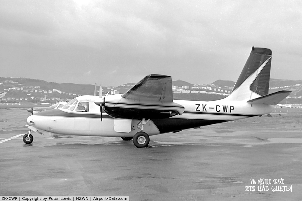 ZK-CWP, 1959 Rockwell Aero Commander 500 C/N 500-842-07, Rotorua Aero Club - February 1968