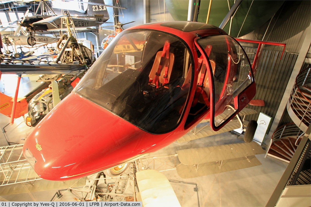 01, Celier Xenon 2R C/N 01, Celier Aviation Xenon prototype, Air & Space Museum Paris-Le Bourget (LFPB)