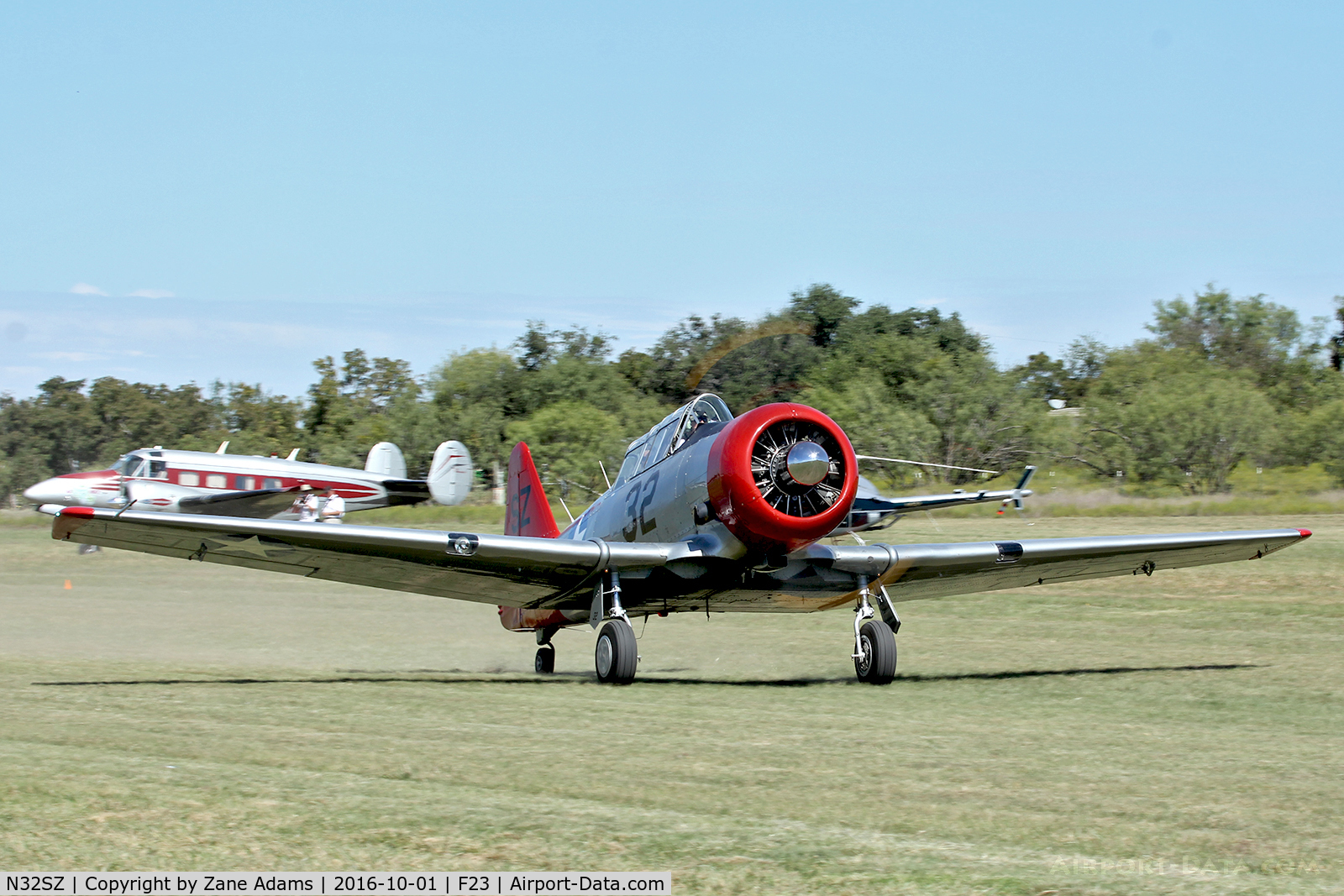 N32SZ, 1959 North American T-6G Texan C/N 168-325, At the 2016 Ranger, Texas  Fly-in