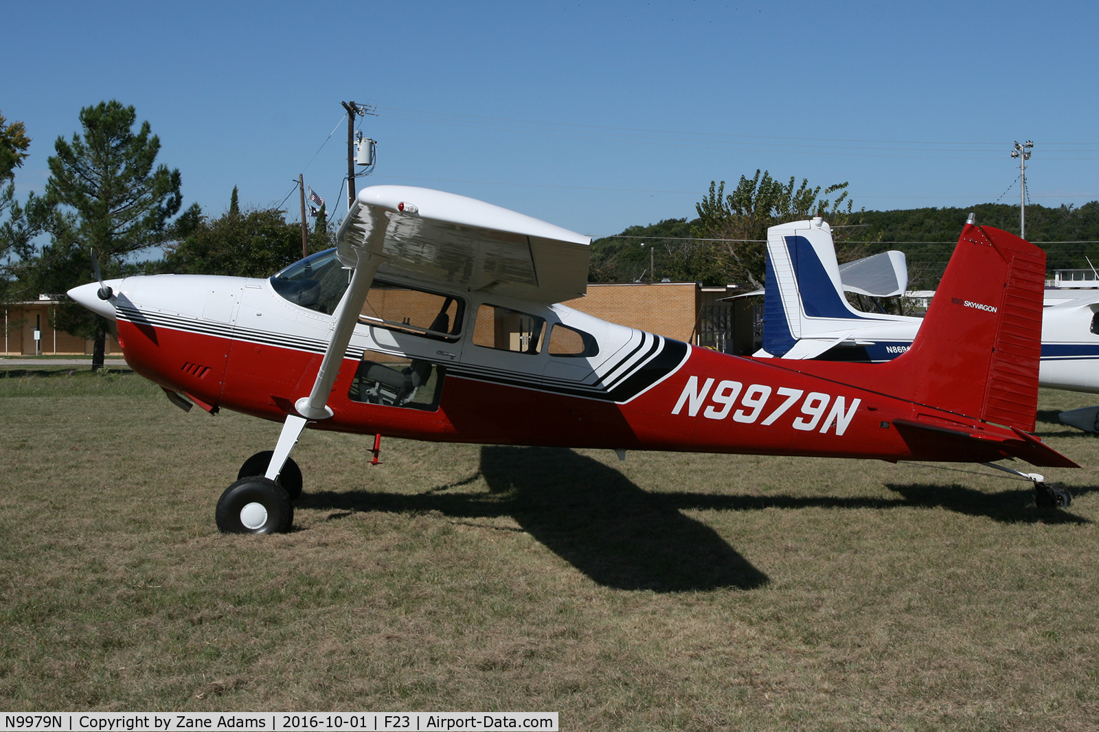 N9979N, 1975 Cessna 180J C/N 18052634, At the 2016 Ranger, Texas  Fly-in