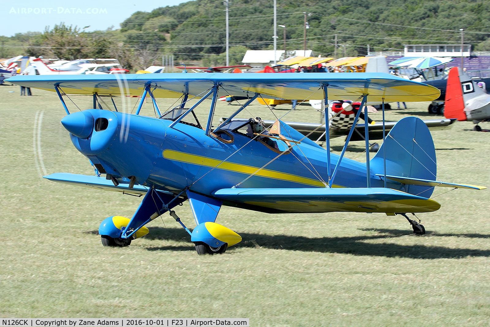 N126CK, 2006 Hatz CB-1 C/N 695, At the 2016 Ranger, Texas  Fly-in