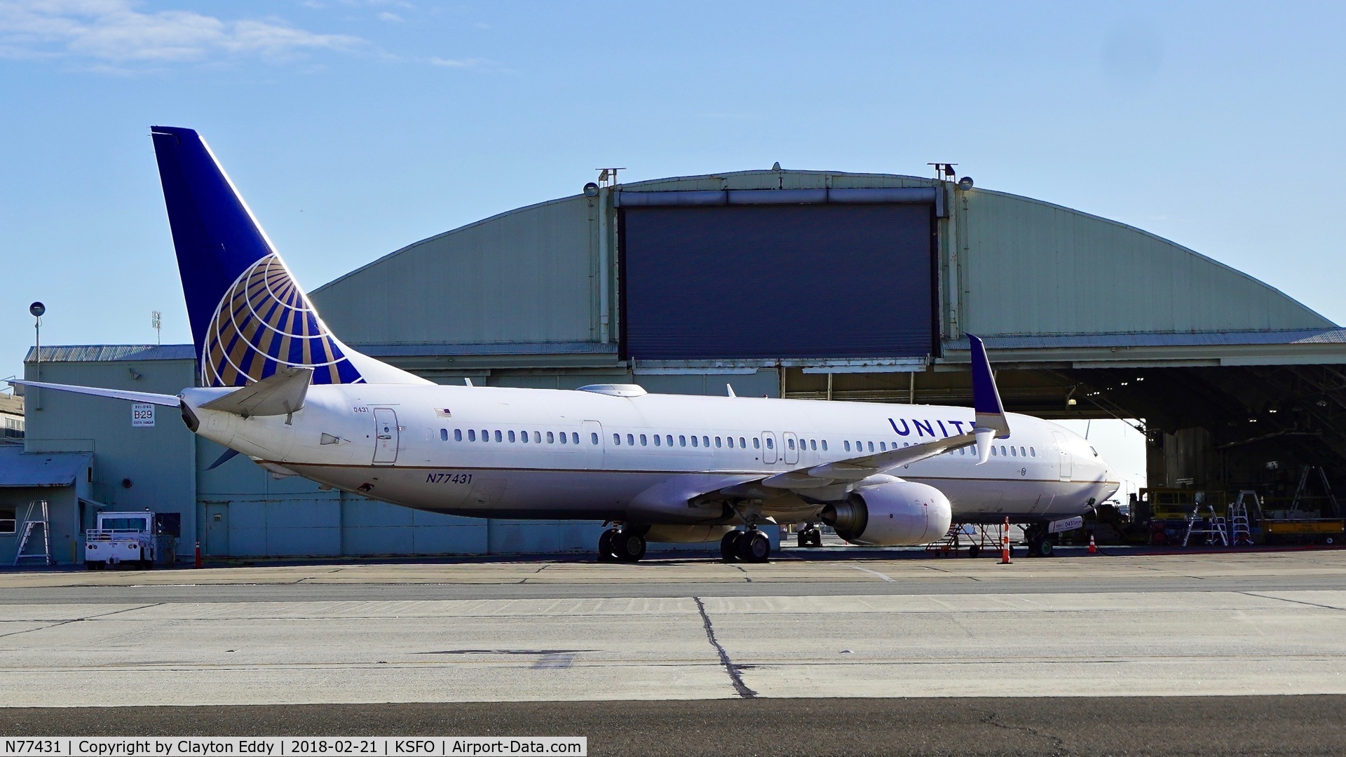 N77431, 2009 Boeing 737-924/ER C/N 32833, SFO 2018.