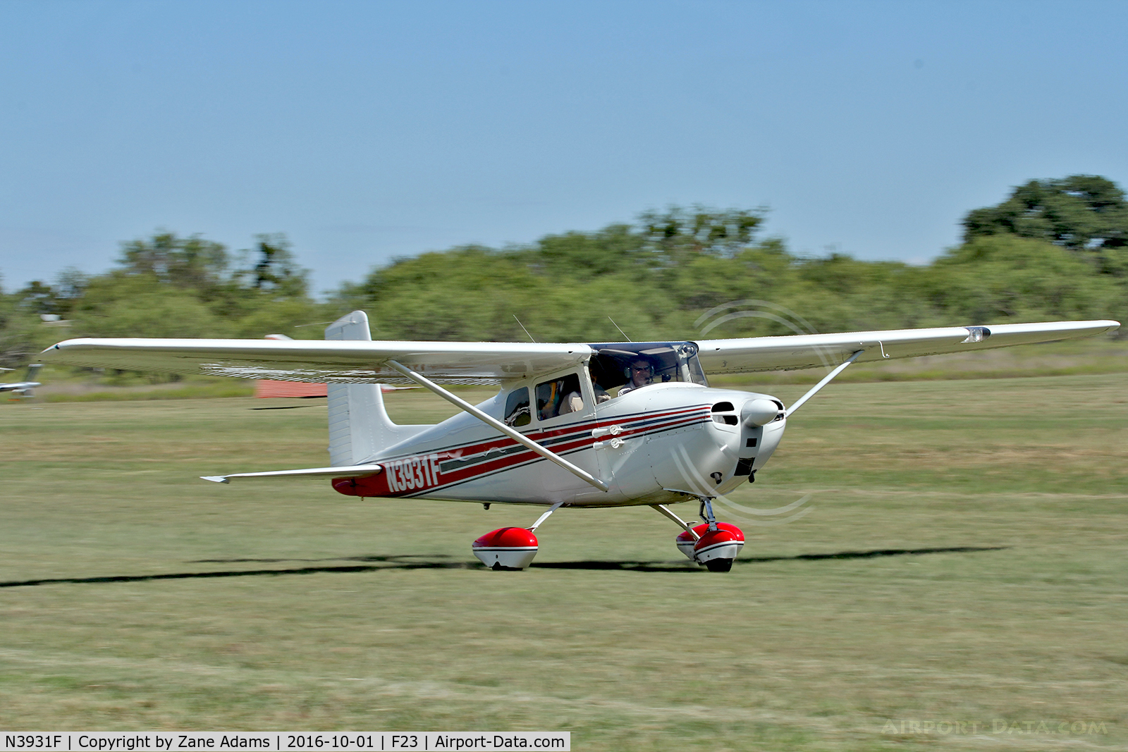 N3931F, 1958 Cessna 172 C/N 36831, At the 2016 Ranger, Texas Fly-in