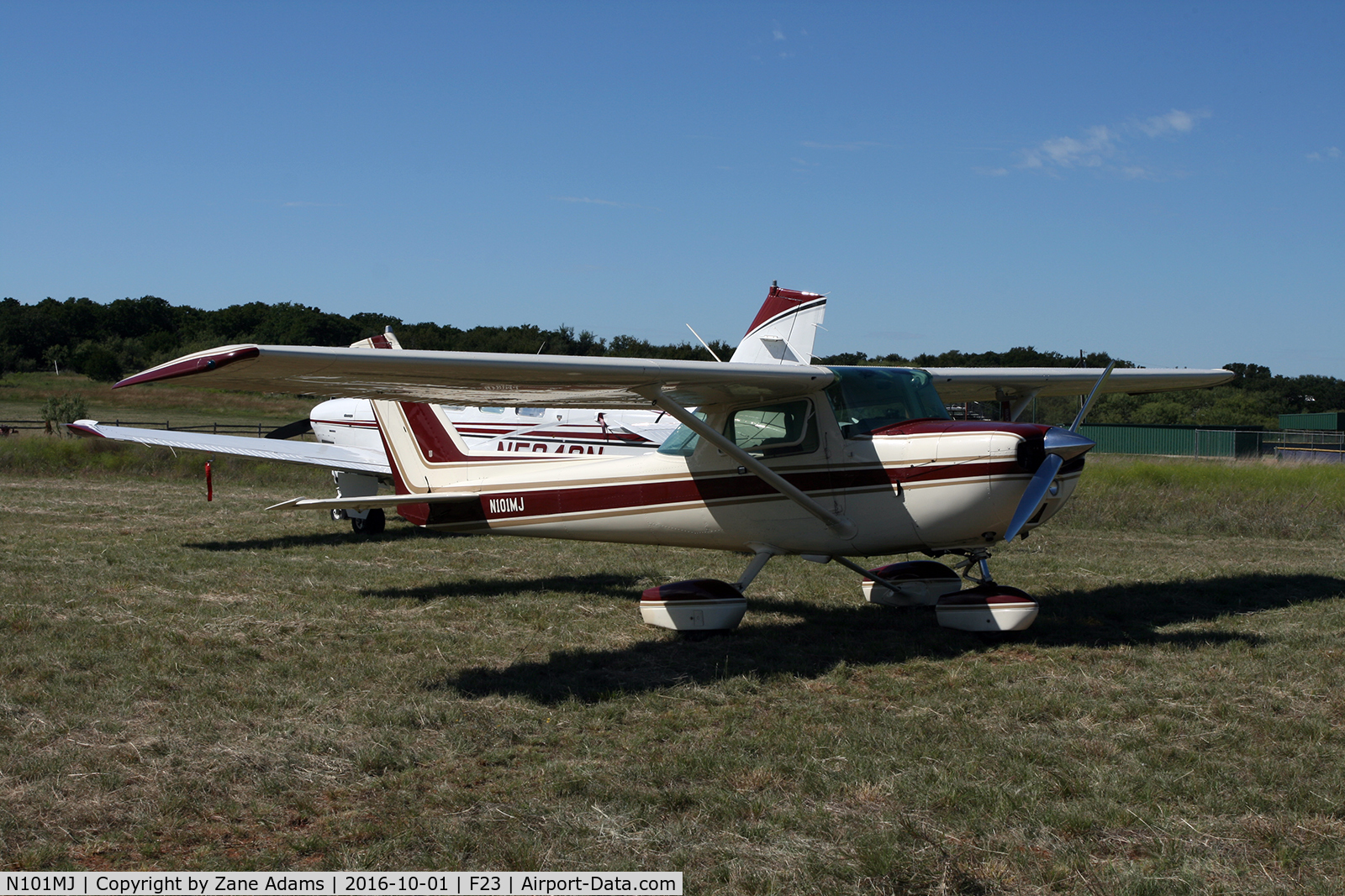N101MJ, 1974 Cessna A150M Aerobat C/N A1500528, At the 2016 Ranger, Texas Fly-in