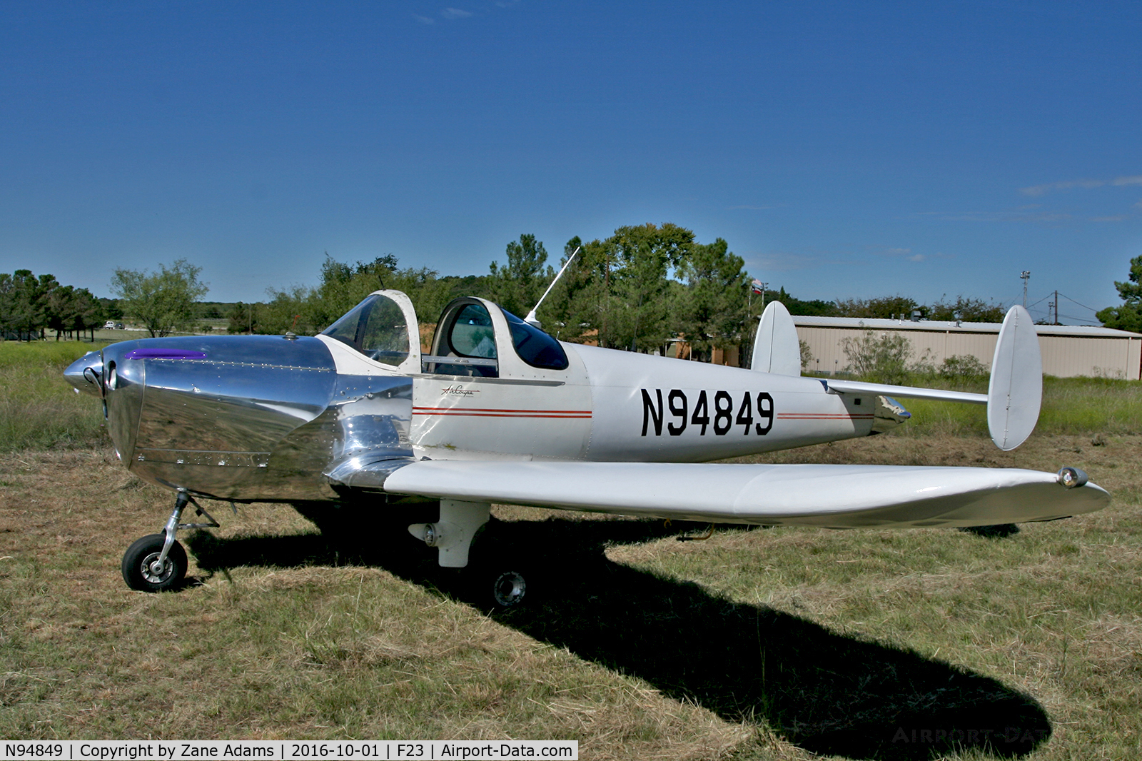N94849, 1948 Erco 415E Ercoupe C/N 4964, At the 2016 Ranger, Texas Fly-in