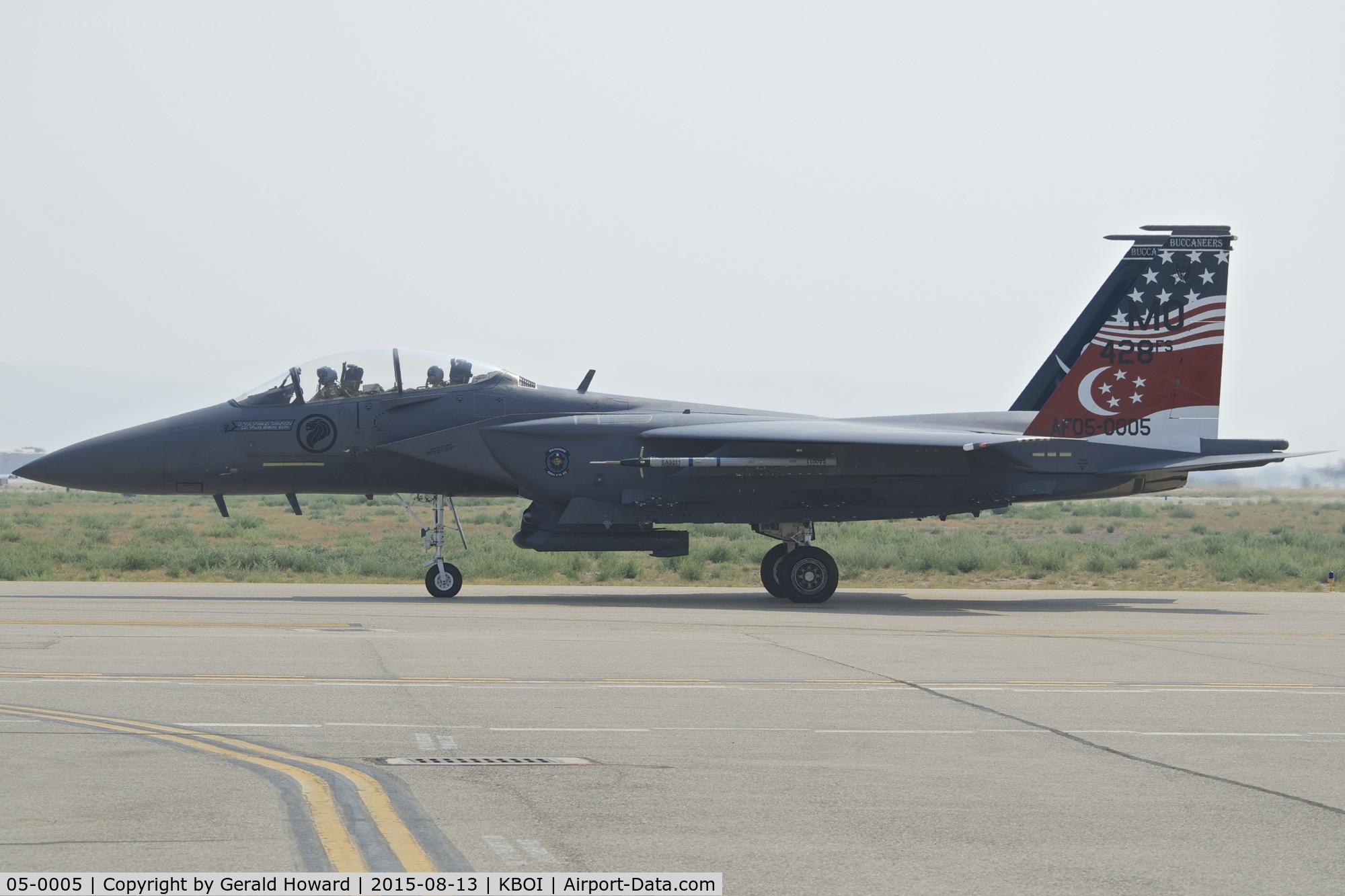 05-0005, 2005 Boeing F-15SG Strike Eagle C/N SG5, 428th Fighter Sq.
