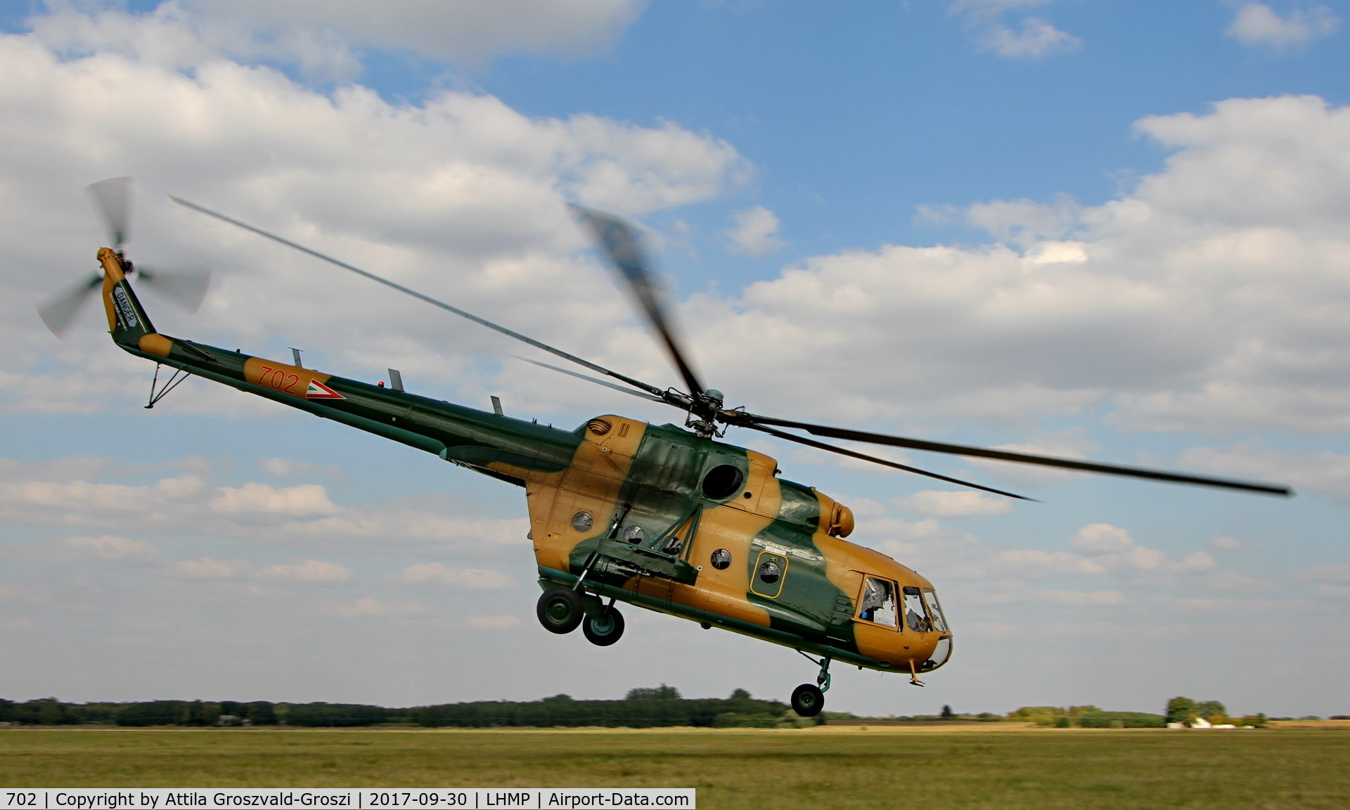 702, 1987 Mil Mi-17 Hip C/N 104M02, Matkó Airport, Hungary