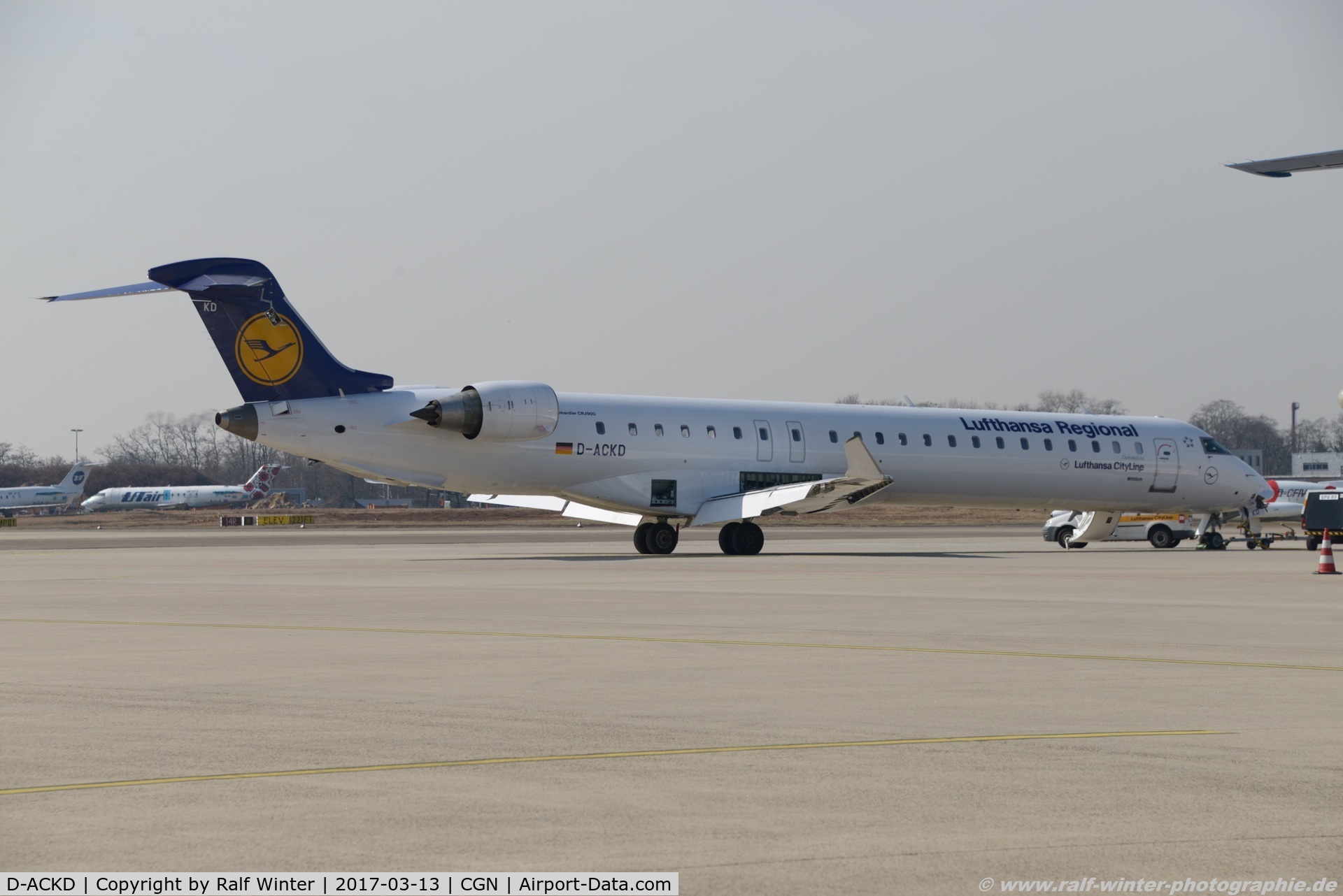 D-ACKD, 2006 Bombardier CRJ-900LR (CL-600-2D24) C/N 15080, Bombardier CL-600-2D24 CRJ-900 - CL CLH Lufthansa CityLine 'Lufthansa Regional' 'Wittlich- 15080 - D-ACKD - 13.03.2017 - CGN