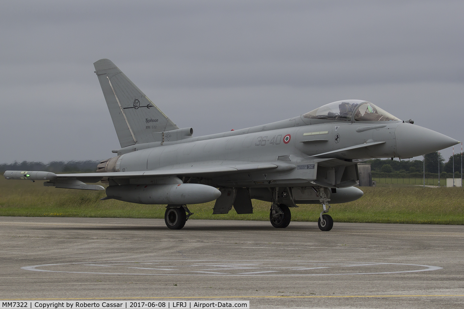 MM7322, Eurofighter EF-2000 Typhoon S C/N IS054, Nato Tiger Meet 2017