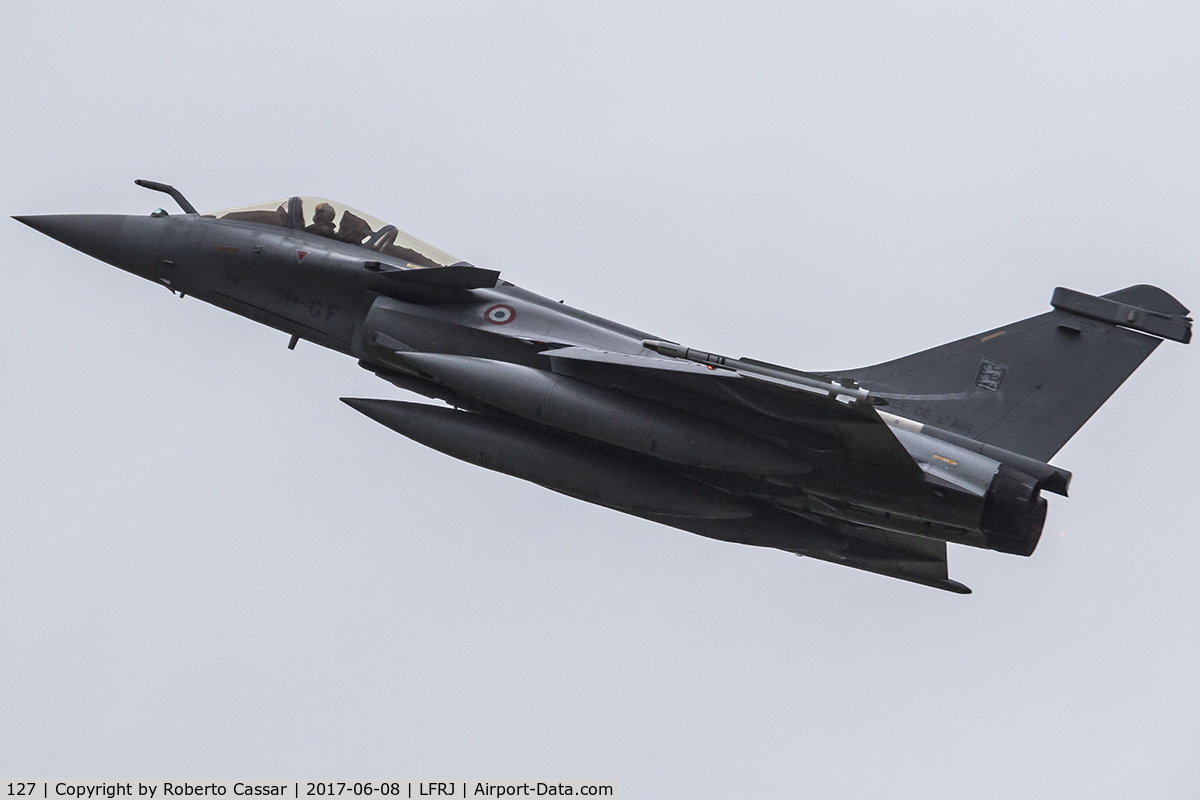 127, Dassault Rafale C C/N 127, NATO Tiger Meet 2017