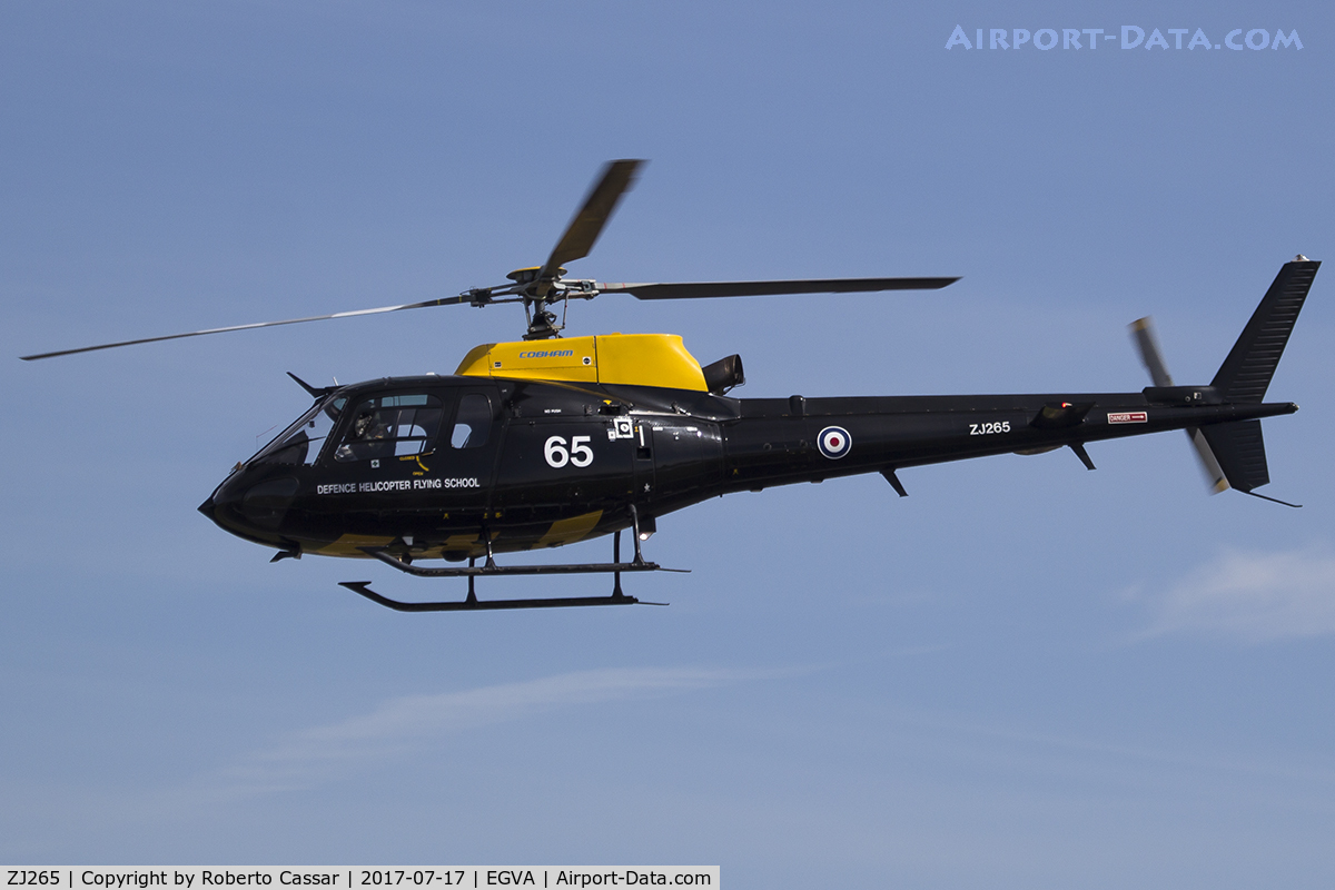 ZJ265, 1997 Eurocopter AS-350BB Squirrel HT1 Ecureuil C/N 2995, Royal International Air Tattoo 2017
