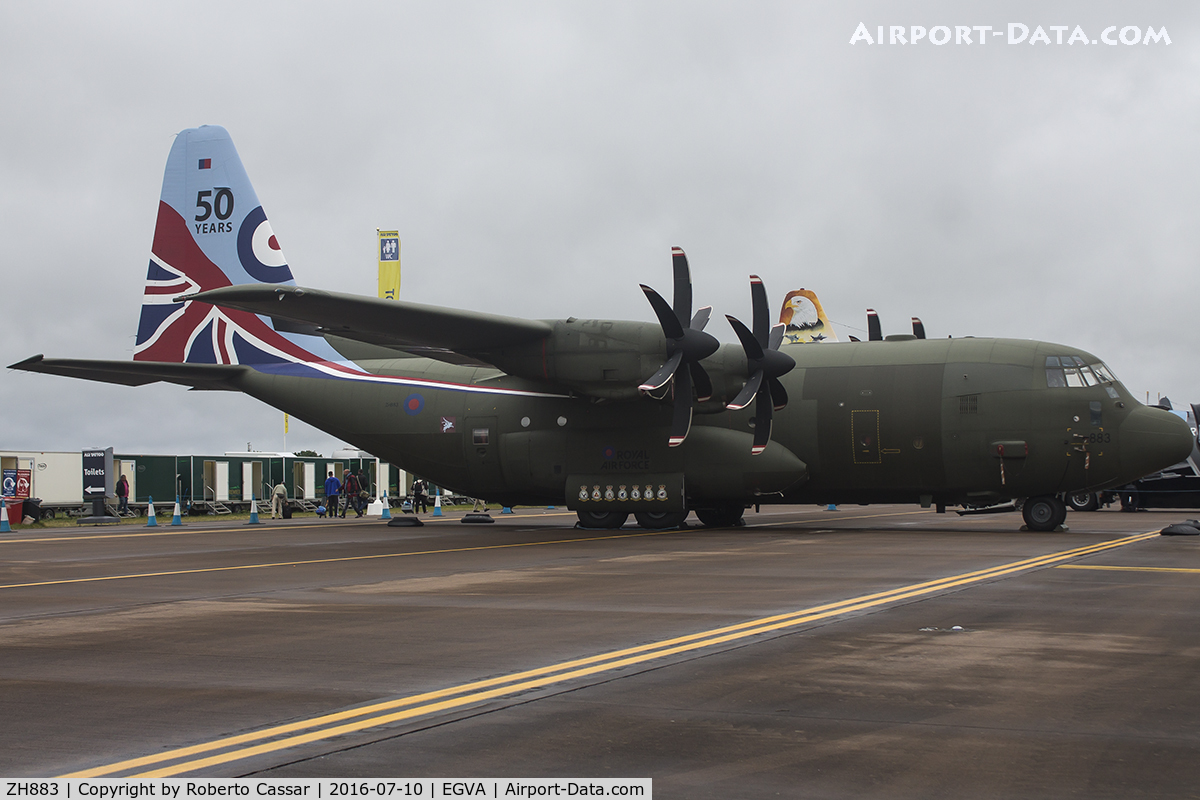 ZH883, 1999 Lockheed Martin C-130J Hercules C.5 C/N 382-5481, Royal International Air Tattoo 2016