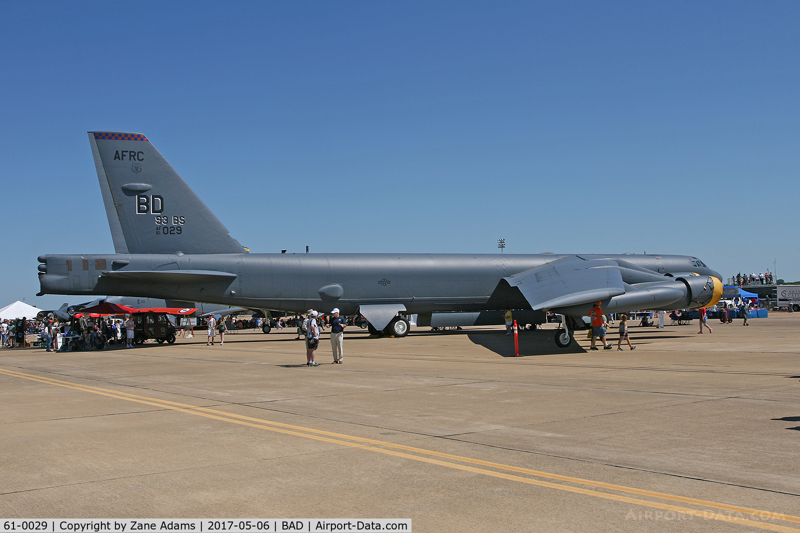 61-0029, 1961 Boeing B-52H Stratofortress C/N 464456, At the 2017 Barksdale AFB Airshow