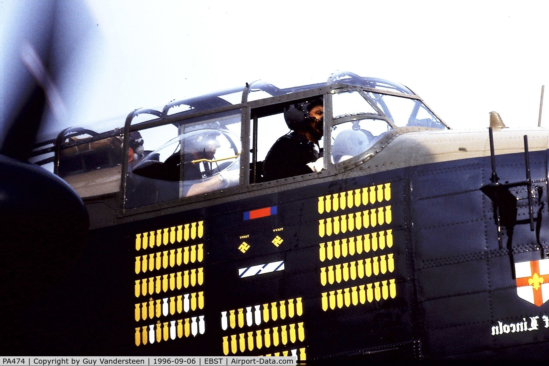 PA474, 1945 Avro 683 Lancaster B1 C/N VACH0052/D2973, Brustem airshow 1996