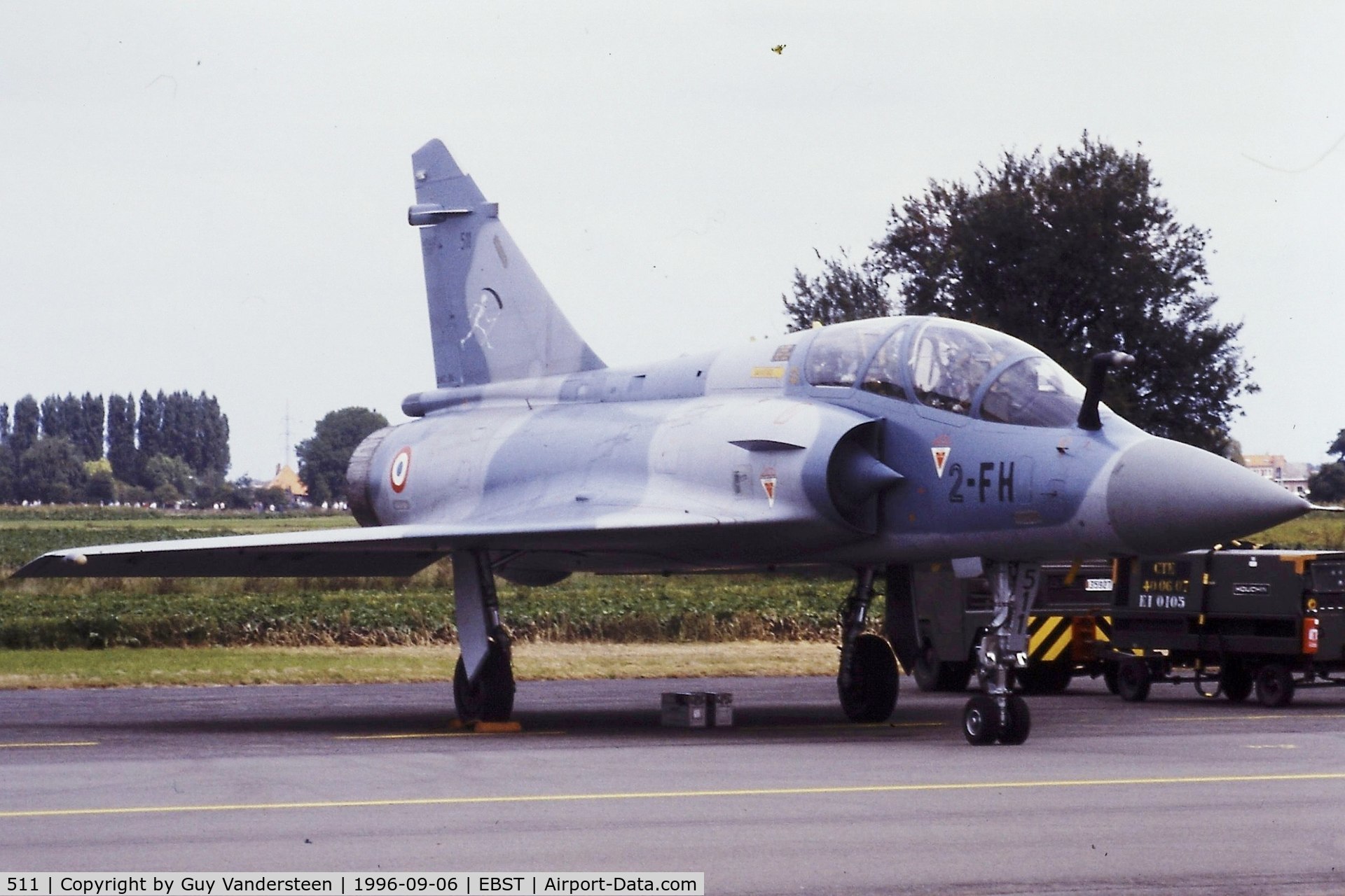 511, Dassault Mirage 2000B C/N 119, Brustem airshow 1996