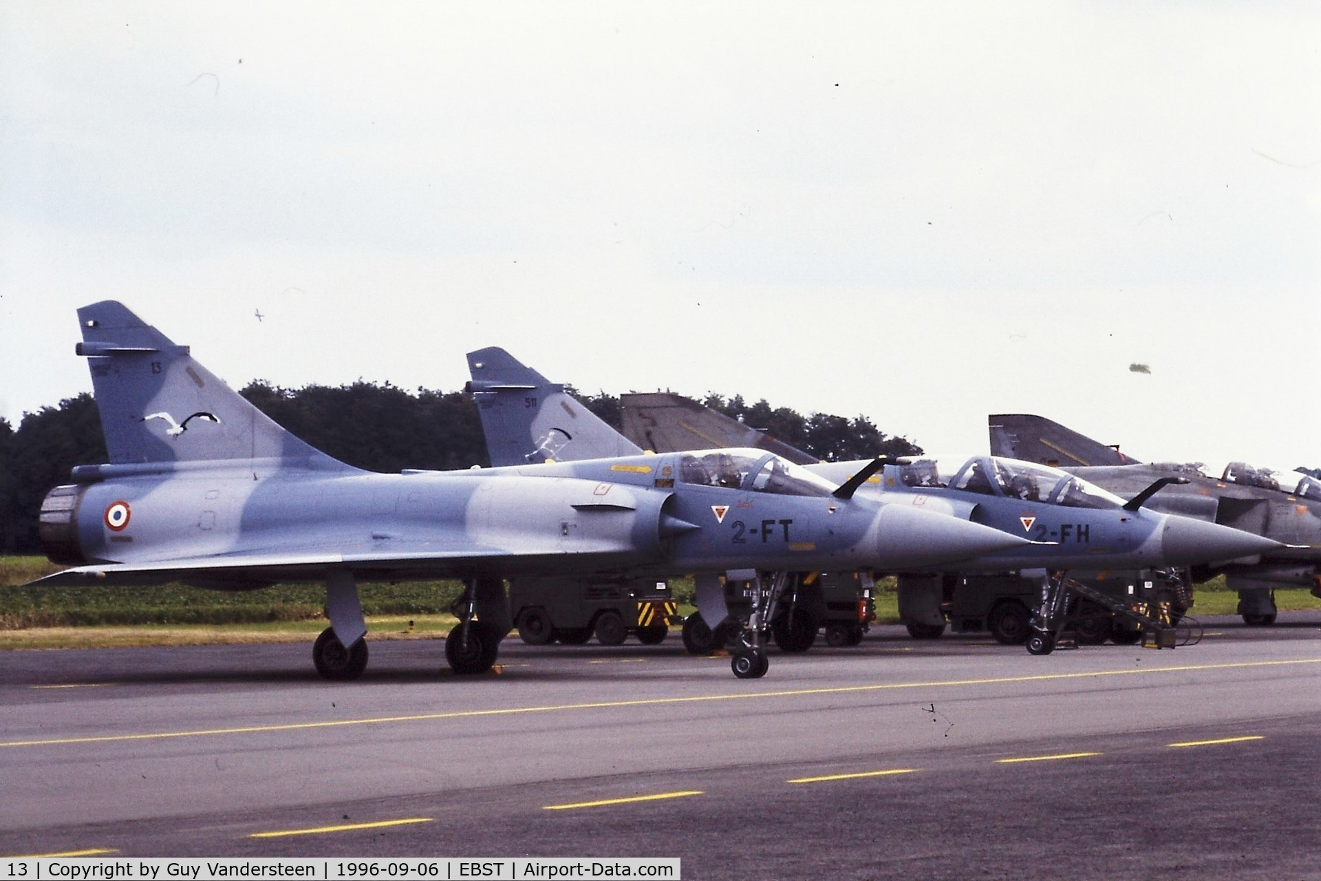 13, Dassault Mirage 2000-5F C/N not found 13, Brustem airshow 1996