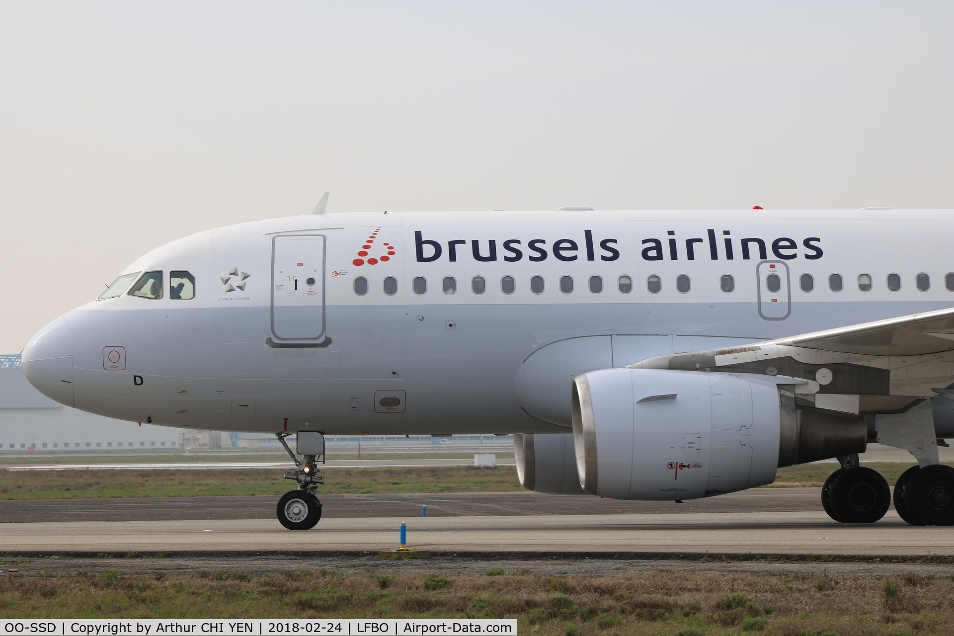 OO-SSD, 1999 Airbus A319-112 C/N 1102, Brussels Airlines A319