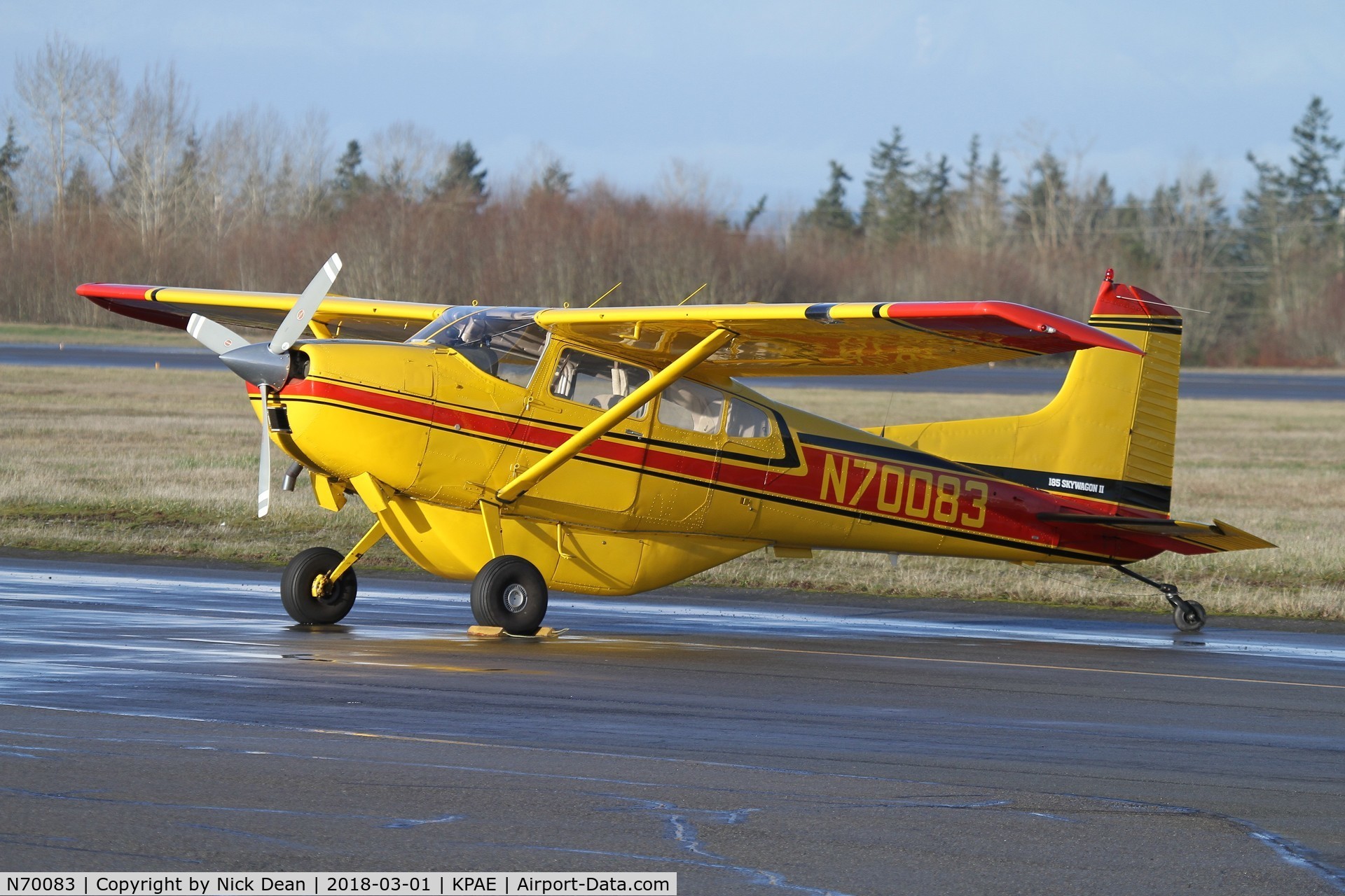 N70083, 1971 Cessna A185E Skywagon 185 C/N 18501950, PAE/KPAE