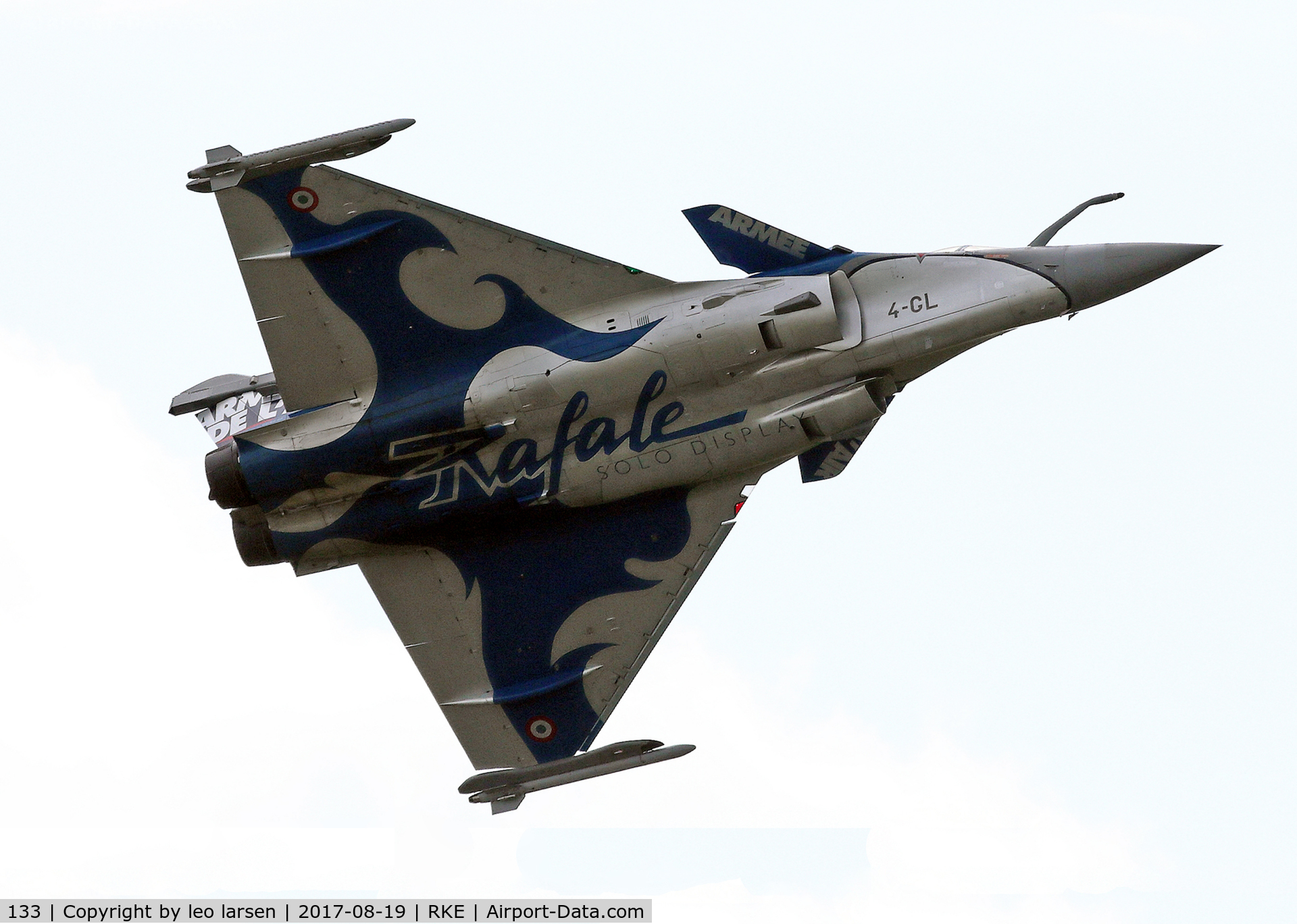 133, Dassault Rafale C C/N 133, Roskilde Air Show 19.8.2017
