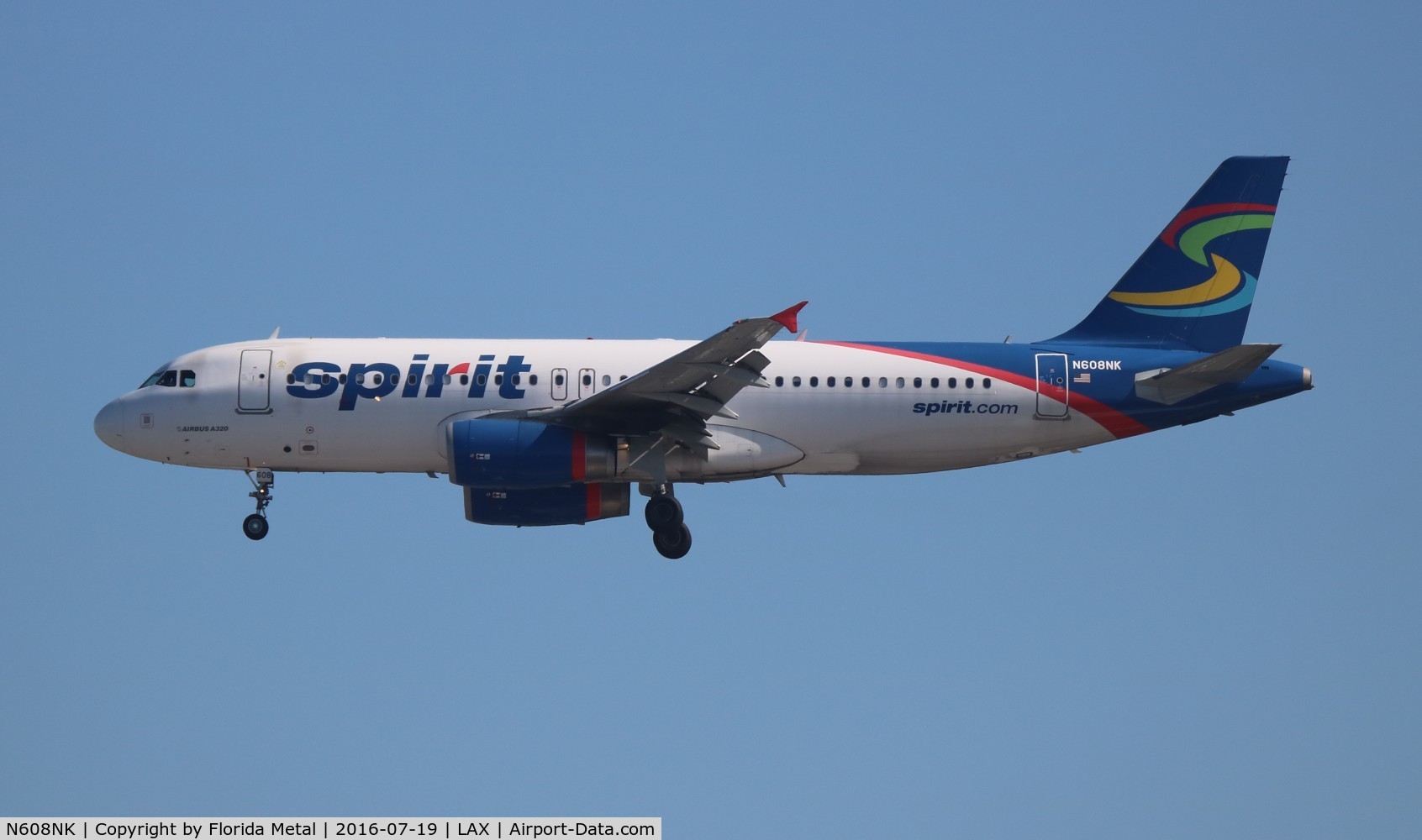 N608NK, 2011 Airbus A320-232 C/N 4902, Spirit