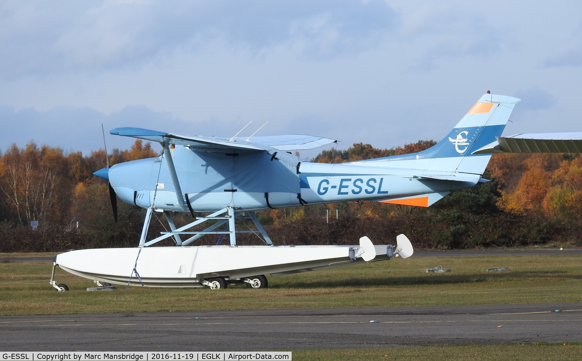 G-ESSL, 1981 Cessna 182R Skylane C/N 182-67947, Parked at Blackbushe airfield EGLK