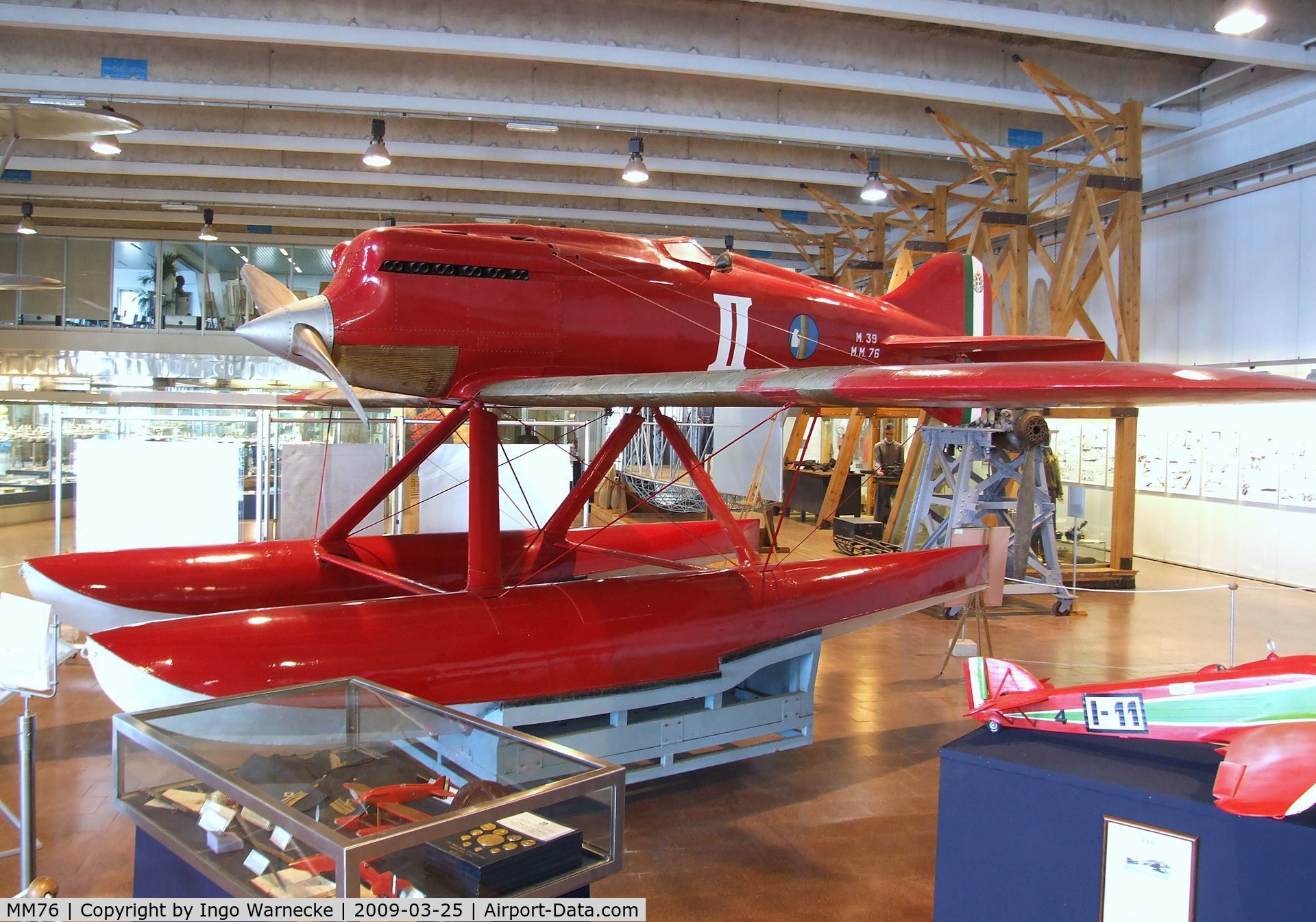 MM76, 1926 Maachi M.39 C/N 5, Macchi M.39 at the Museo storico dell'Aeronautica Militare, Vigna di Valle