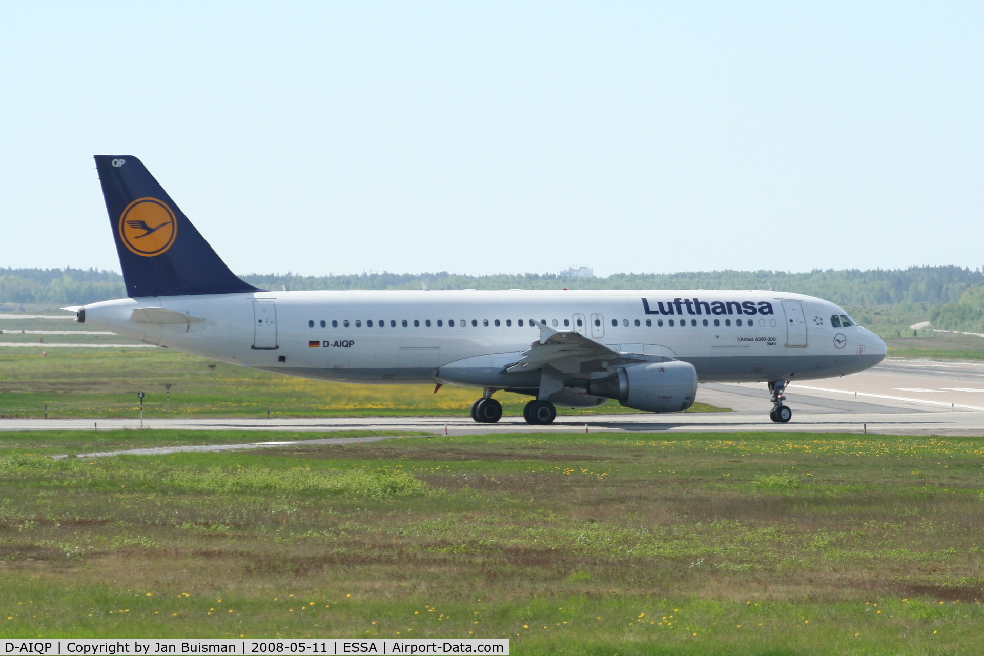D-AIQP, 1992 Airbus A320-211 C/N 346, Lufthansa, stored Sofia