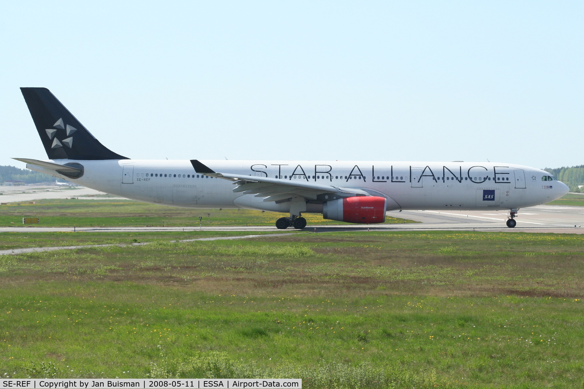 SE-REF, 2003 Airbus A330-343X C/N 568, SAS, Star Alliance