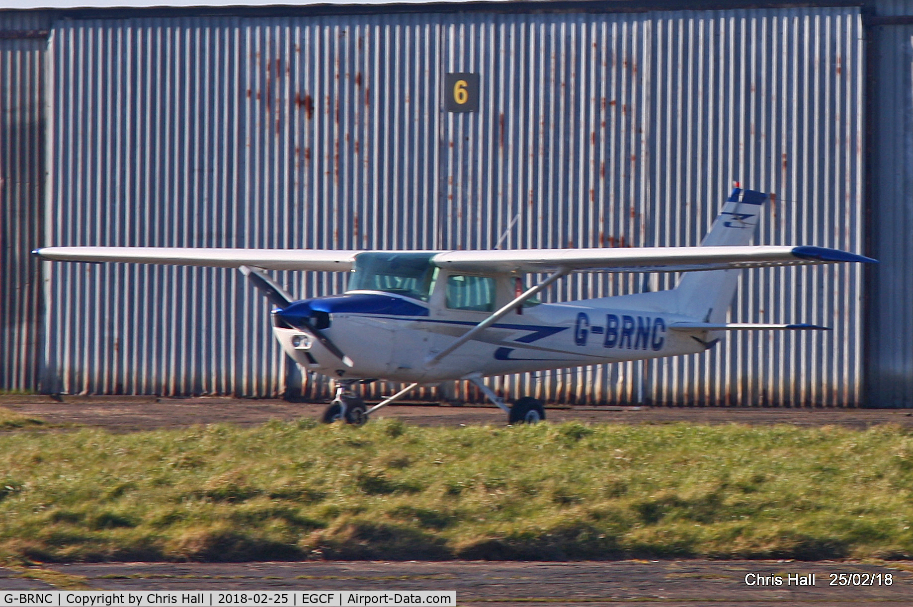G-BRNC, 1976 Cessna 150M C/N 150-78833, at Sandtoft
