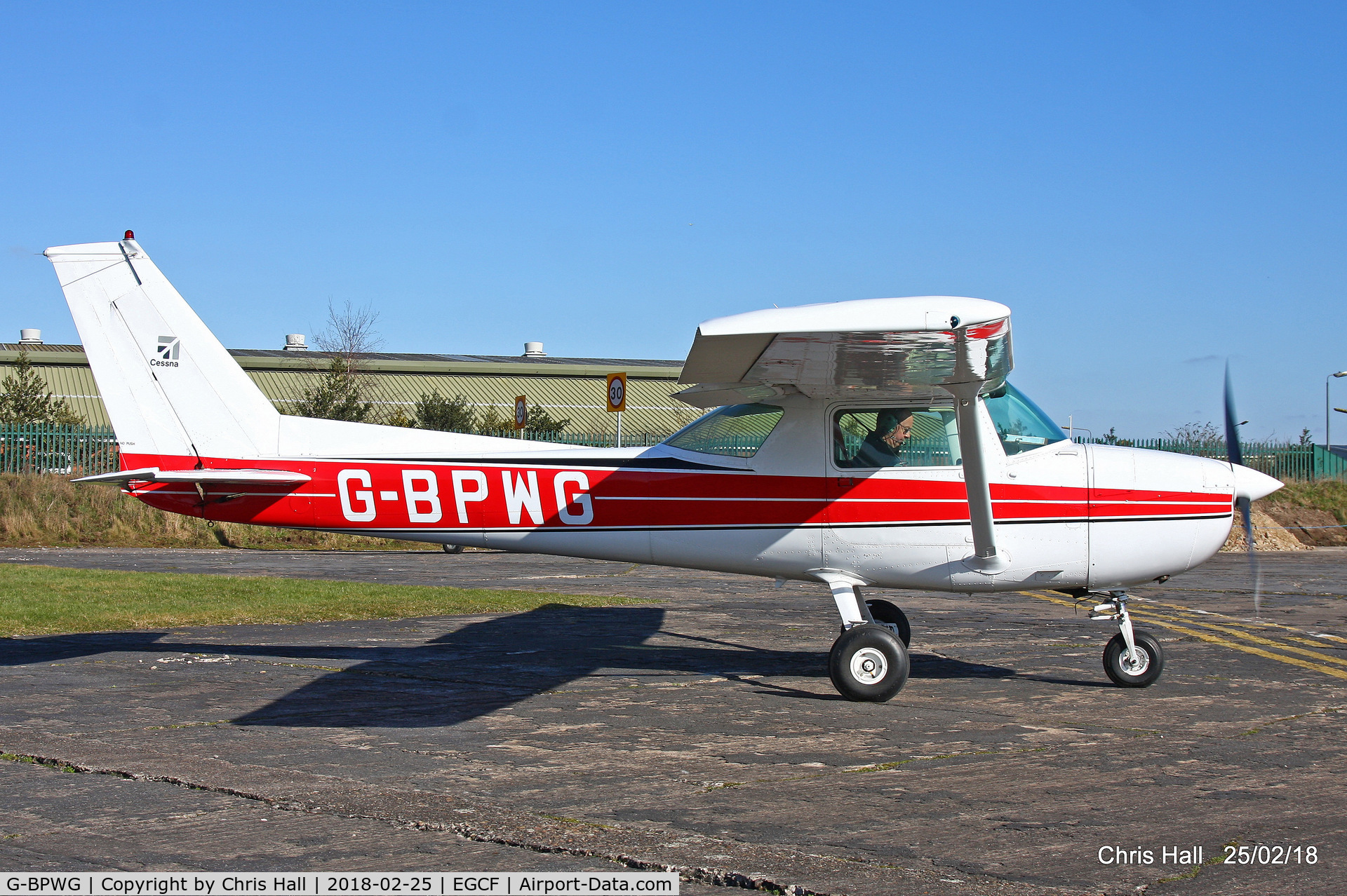 G-BPWG, 1975 Cessna 150M C/N 150-76707, at Sandtoft
