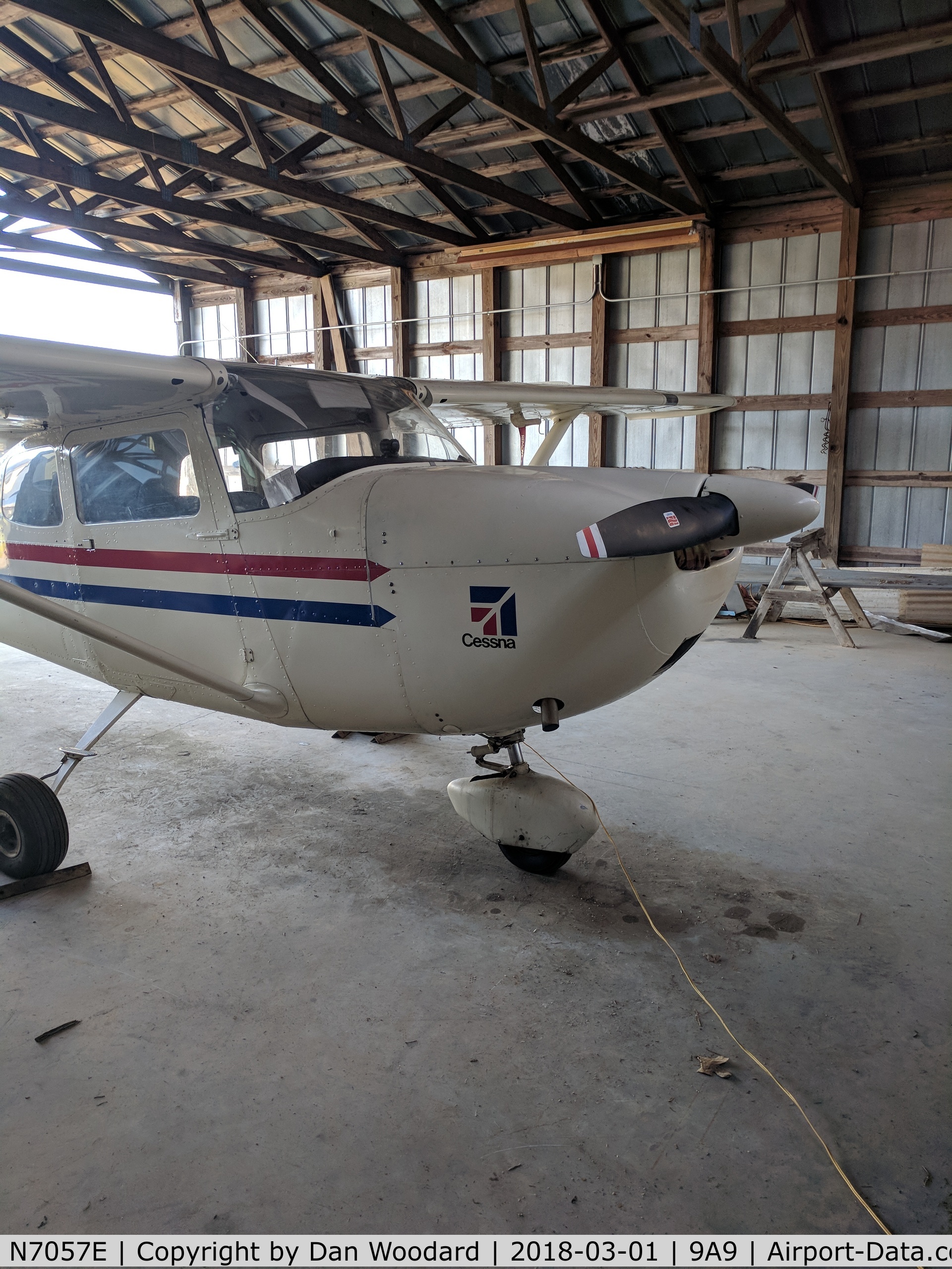 N7057E, 1960 Cessna 175A Skylark C/N 56557, Ready to spread her wings