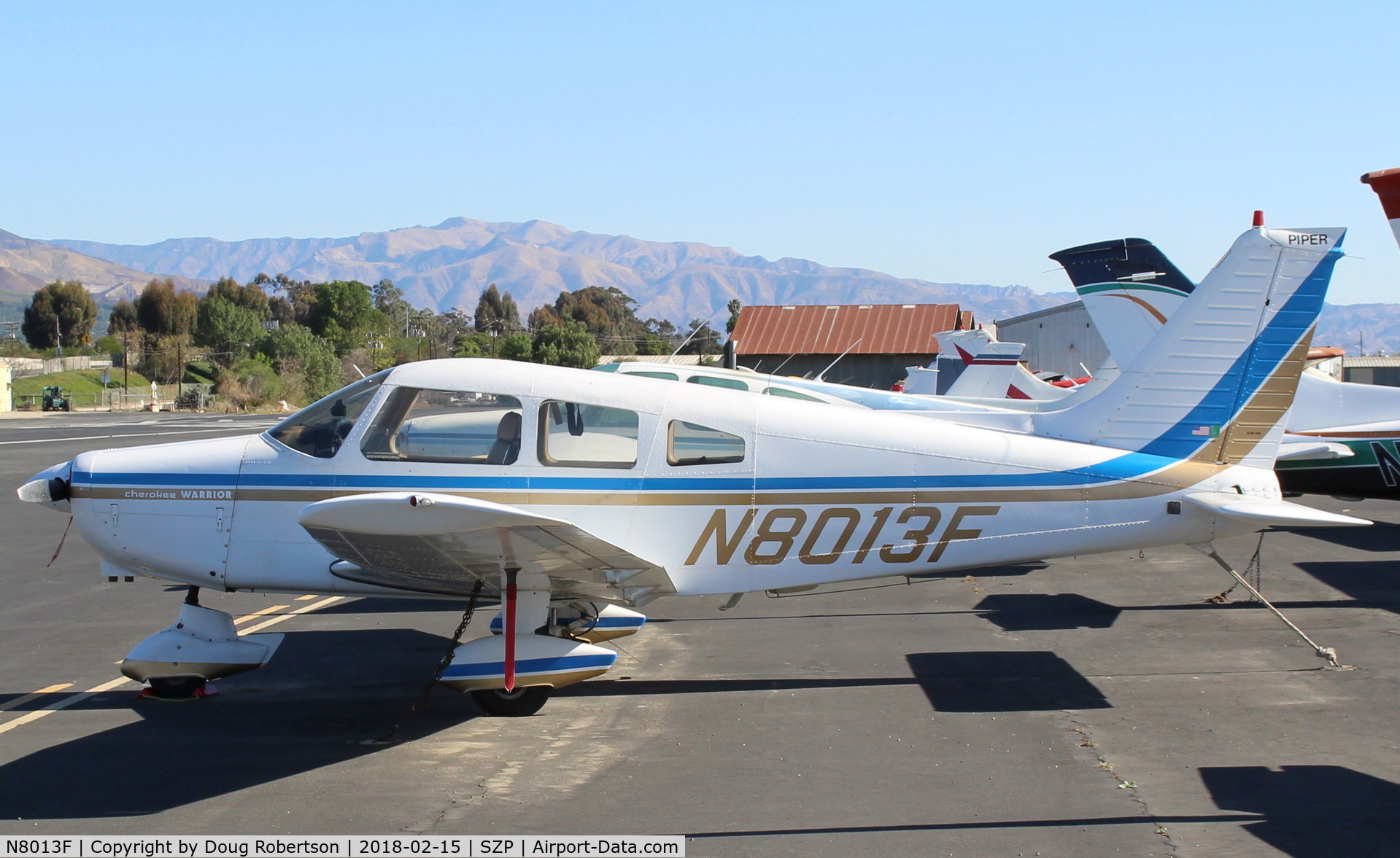 N8013F, 1976 Piper PA-28-151 Warrior C/N 28-7715252, 1976 Piper PA-28-151 WARRIOR, Lycoming O-320-E2D 150 Hp