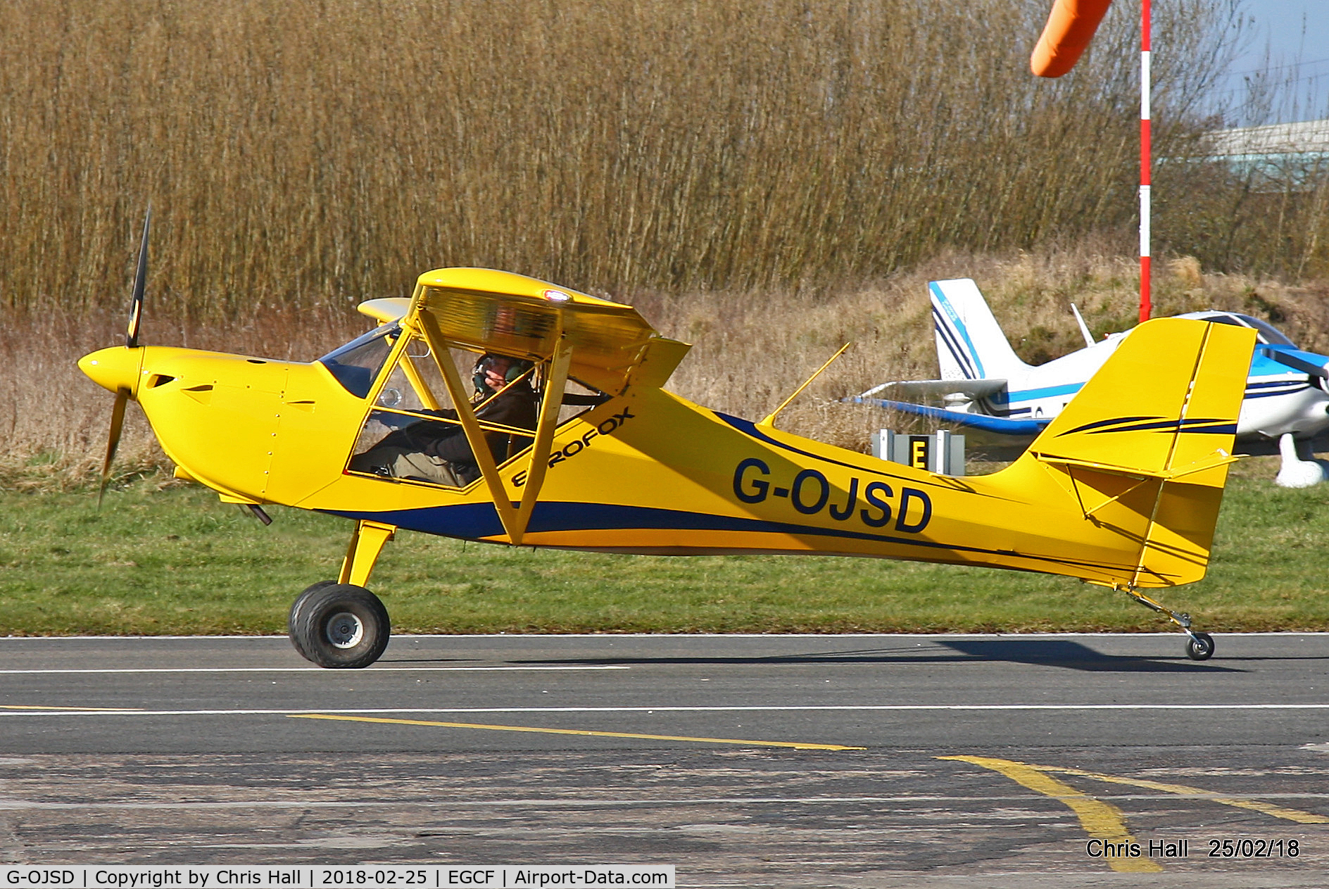 G-OJSD, 2016 Aeropro Eurofox  912(S) C/N LAA 376-15428, at Sandtoft