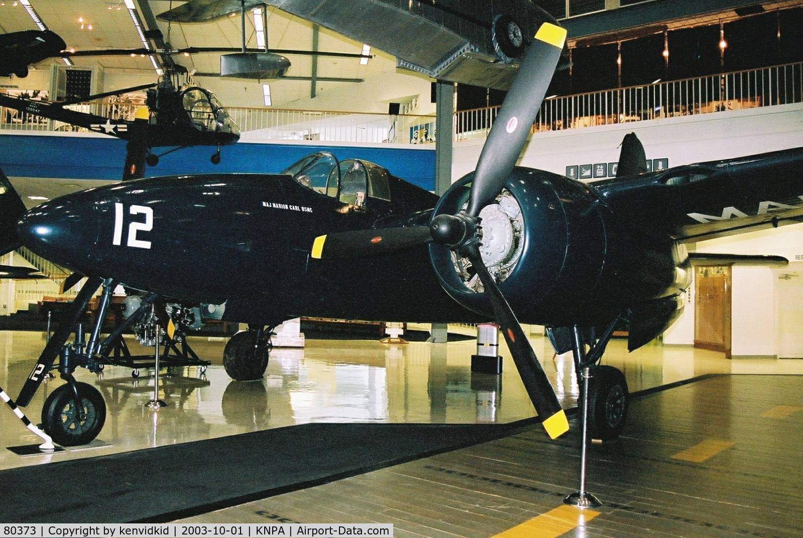 80373, Grumman F7F-3 Tigercat C/N C.115, On display at the Museum of Naval Aviation, Pensacola.