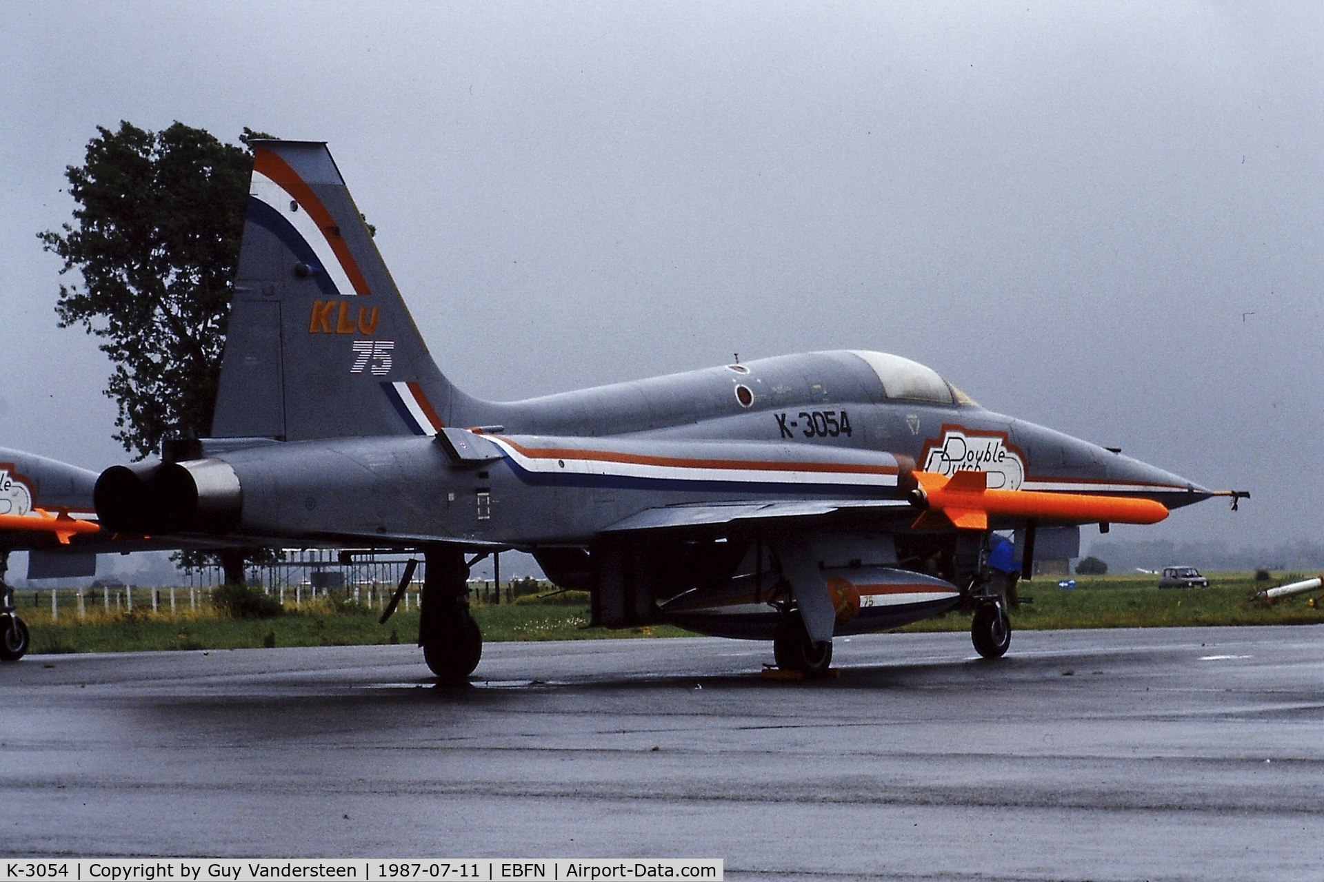 K-3054, 1971 Canadair NF-5A Freedom Fighter C/N 3054, Koksijde airshow juli 1987