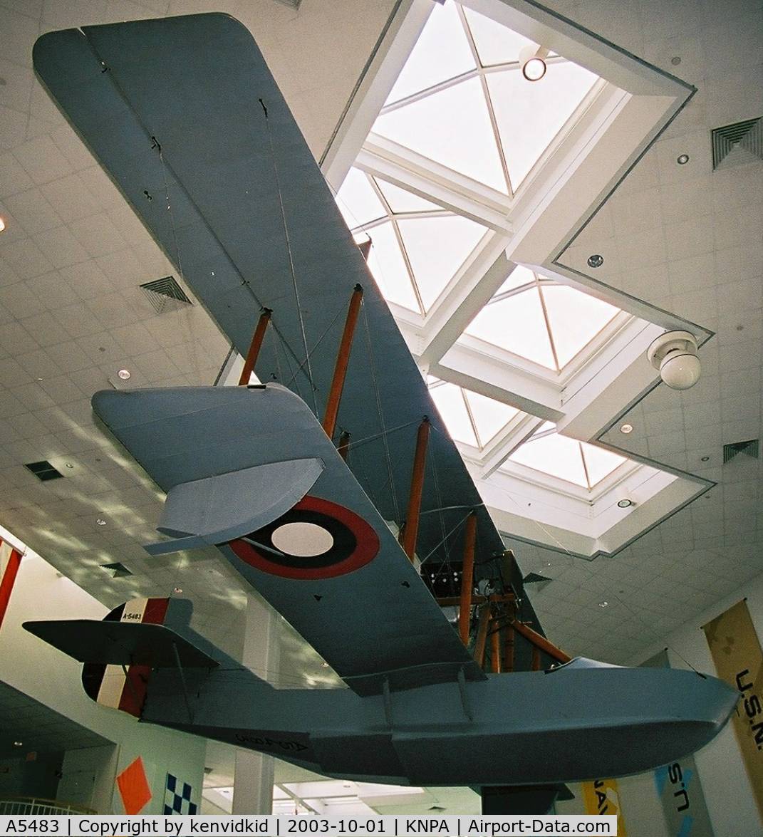 A5483, 1918 Curtiss MF-Boat C/N Not found A5483, On display at the Museum of Naval Aviation, Pensacola.