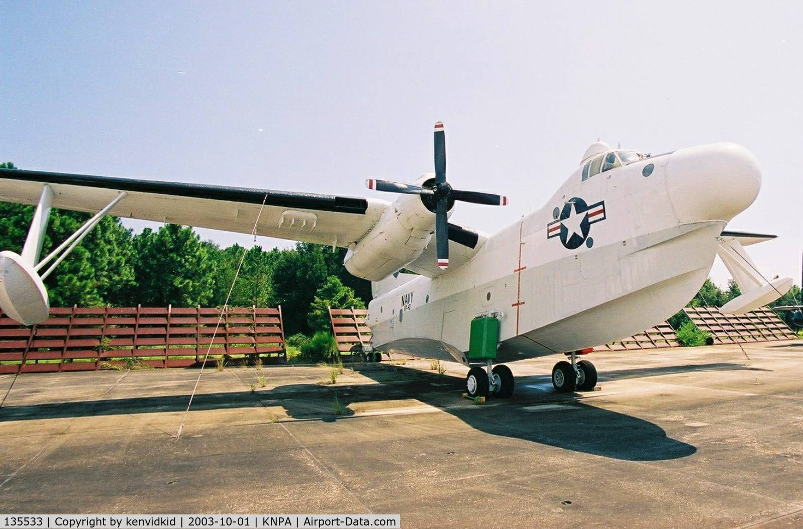 135533, 1956 Martin SP-5B Marlin C/N Not found 135533, On display at the Museum of Naval Aviation, Pensacola.