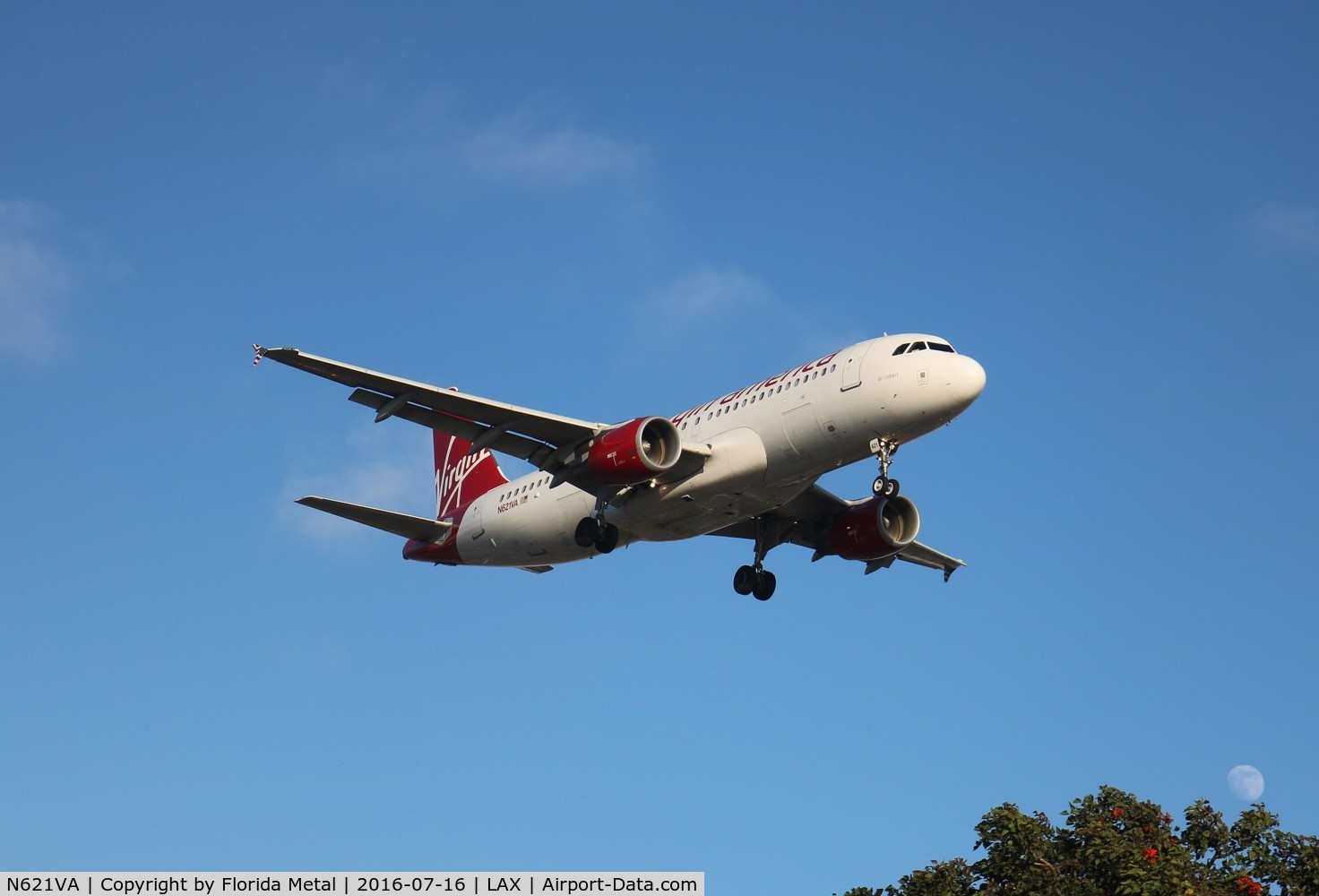 N621VA, 2005 Airbus A320-214 C/N 2616, Virgin America