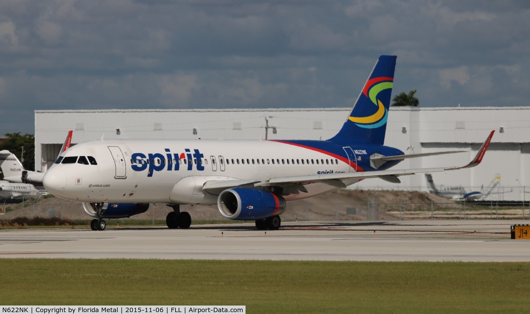 N622NK, 2013 Airbus A320-232 C/N 5804, Spirit