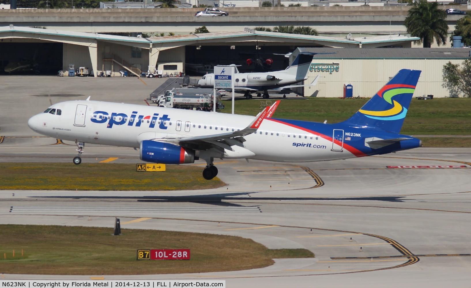 N623NK, 2013 Airbus A320-232 C/N 5861, Spirit