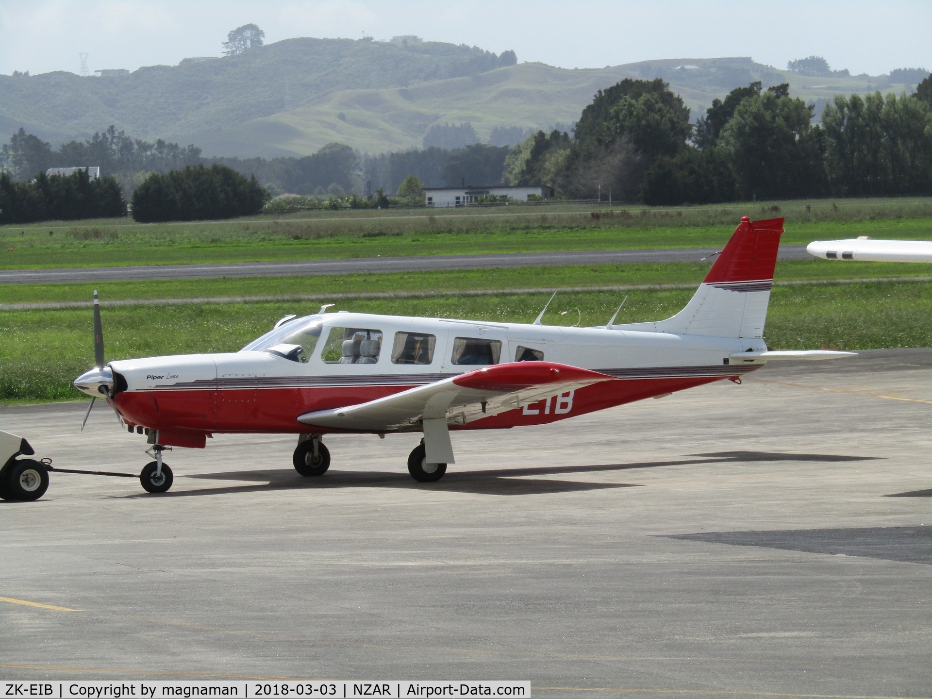 ZK-EIB, Piper PA-32R-300 Cherokee Lance C/N 32R-7780548, new to me at ardmore