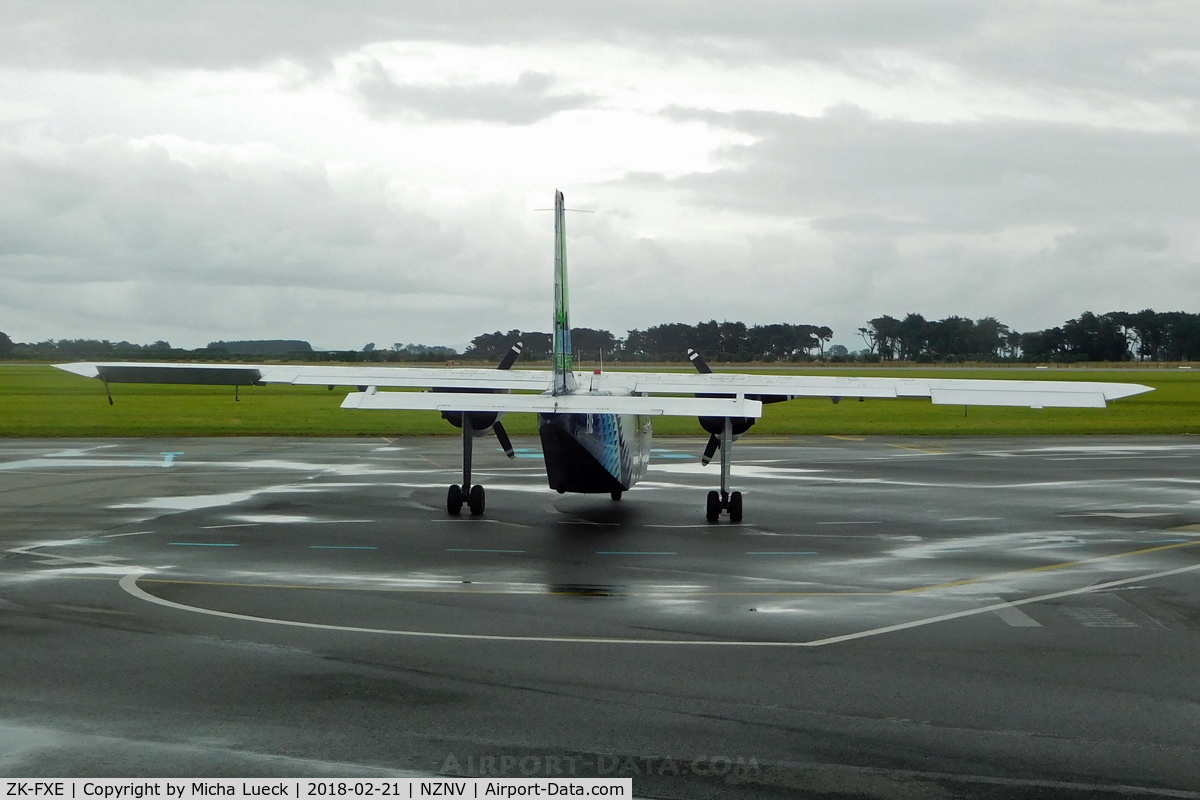 ZK-FXE, Britten-Norman BN-2A-26 Islander C/N 110, At Invercargill