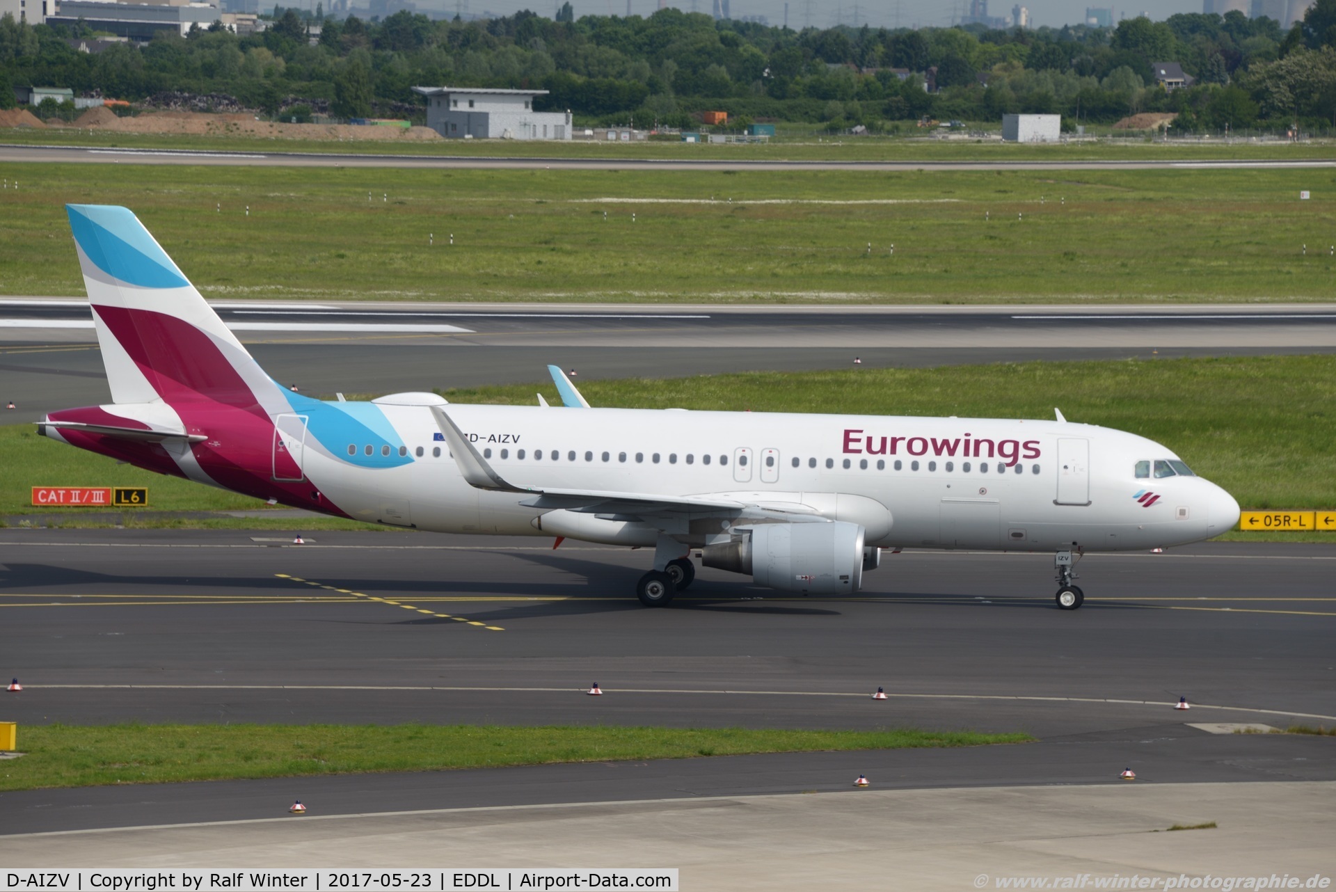 D-AIZV, 2013 Airbus A320-214 C/N 5658, Airbus A320-214(W) - EW EWG Eurowings - 5658 - D-AIZV - 23.05.2017 - DUS