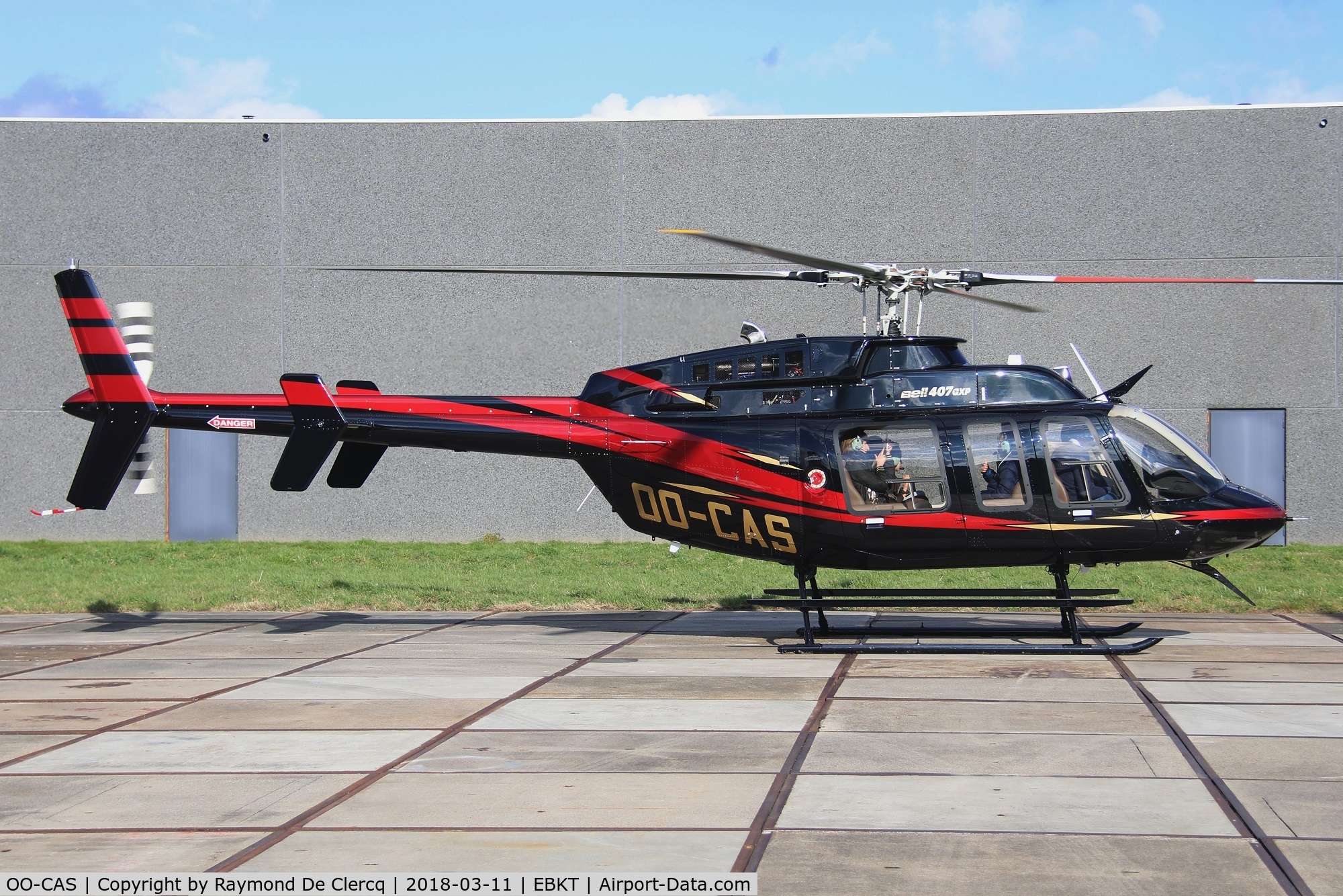 OO-CAS, 2016 Bell 407 C/N 54715, Bell 407 GXP.